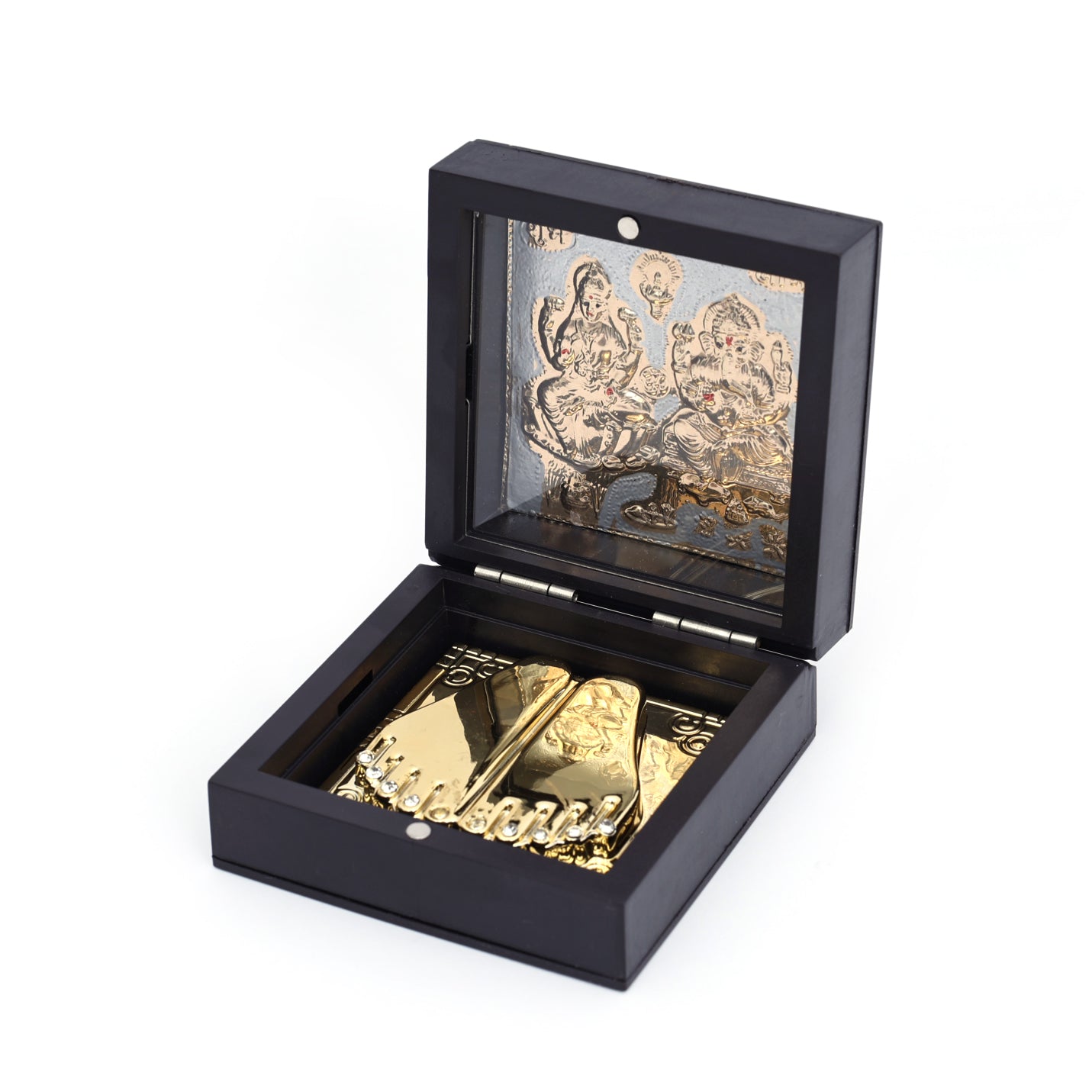 Lakshmi & Ganesha Charan Paduka box
