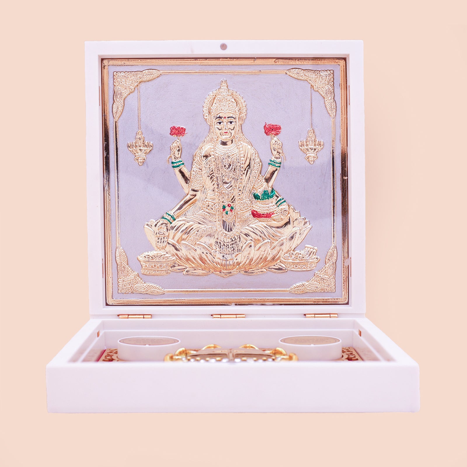 Lakshmi Mata Premium Pooja Gift Box/Pooja Peti 