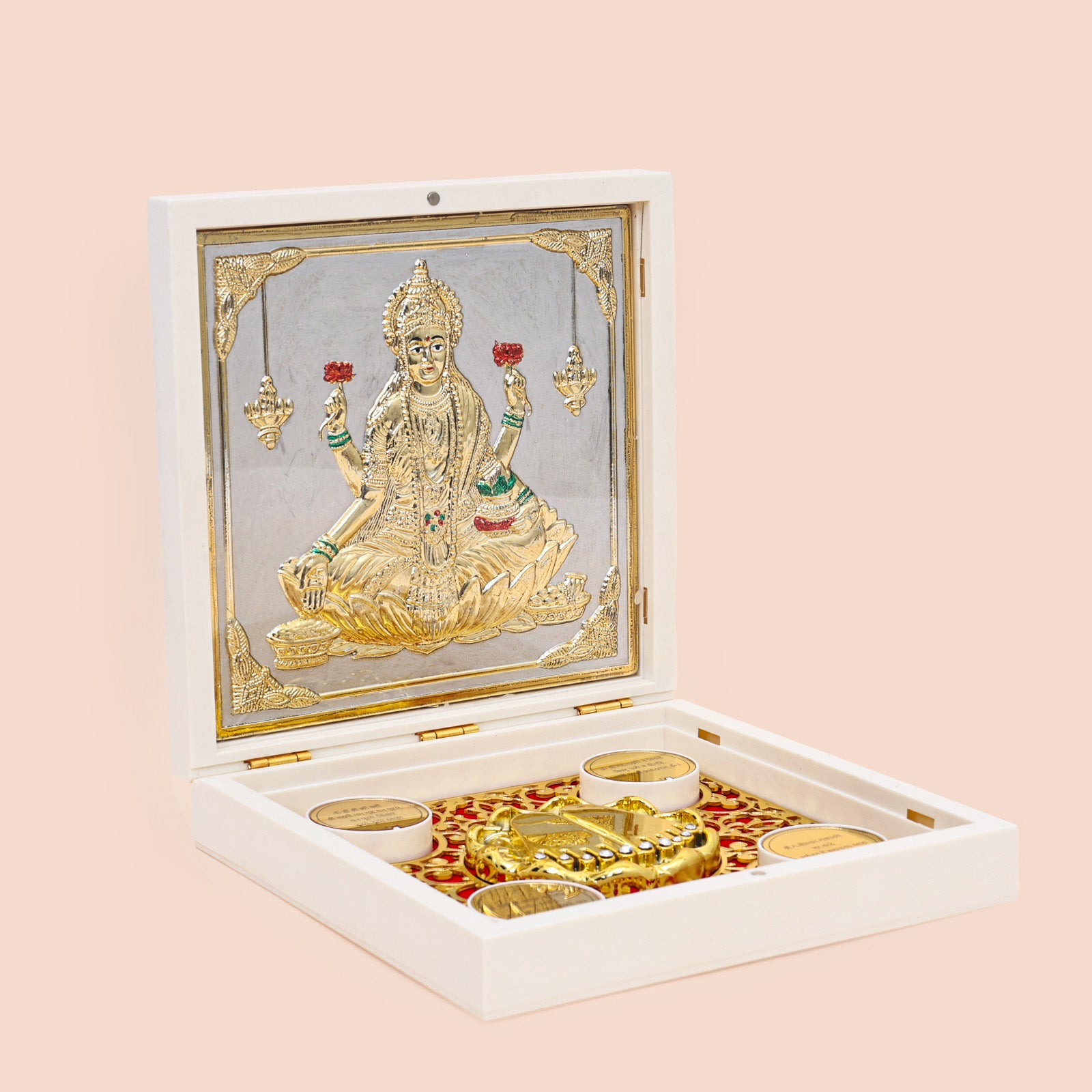 Lakshmi Mata Premium Pooja Gift Box/Pooja Peti 