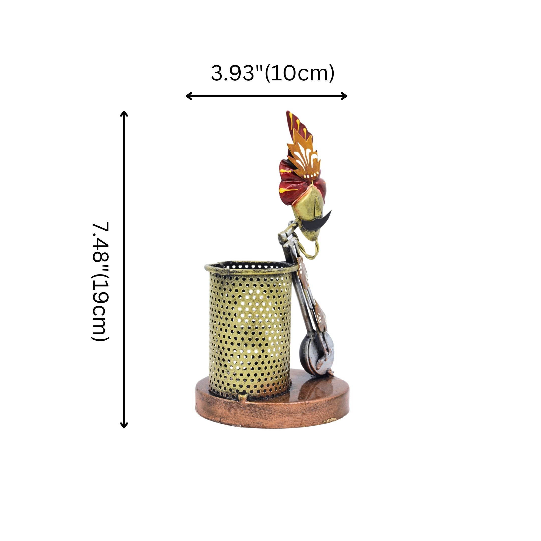 Men with Tumbi Pen Holder