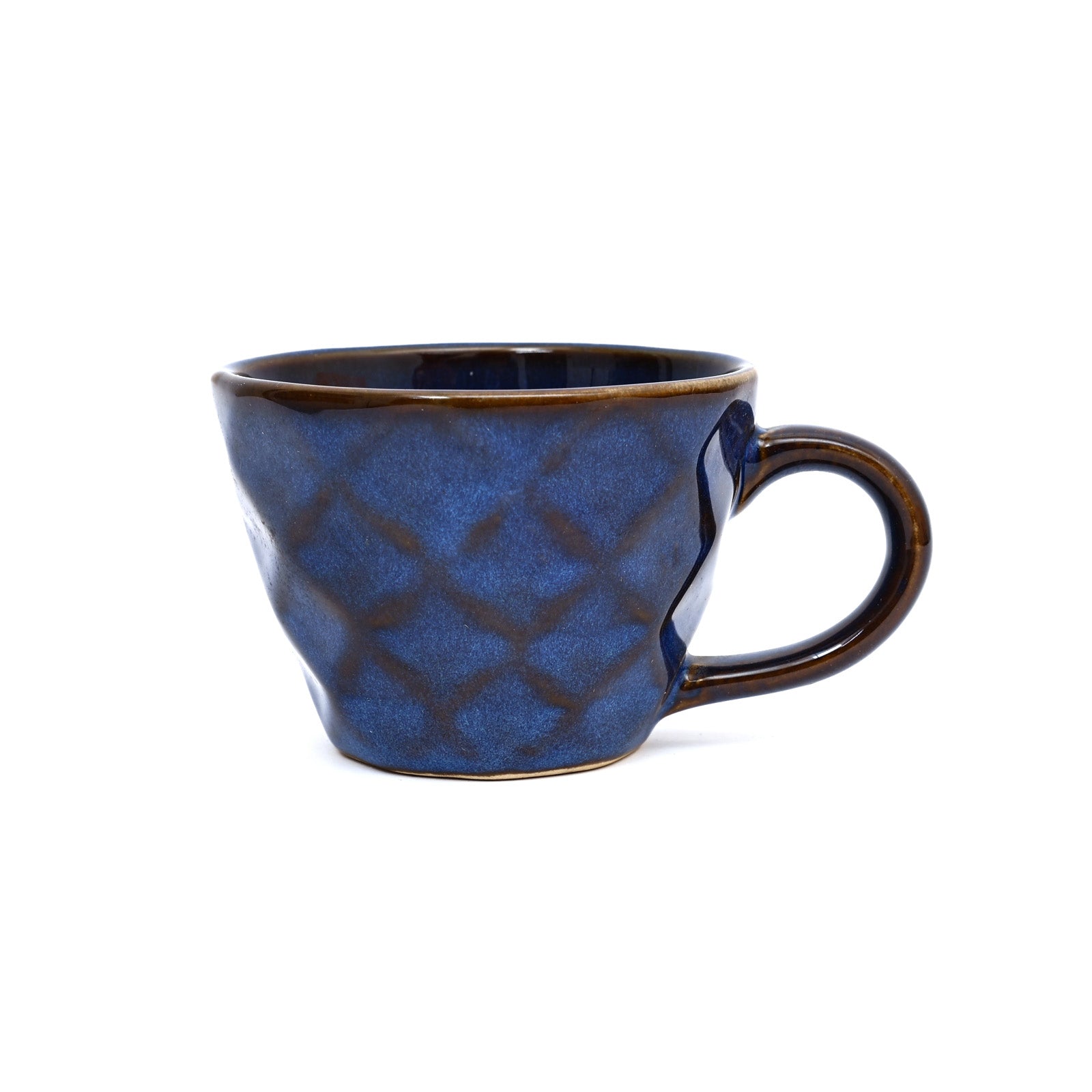 Midnight Blue Premium Ceramic Cup set (Set of 2)