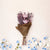 Mini Lavender Shola Rose Dried Flower Bouquet – 19.5g Rustic Handcrafted Arrangement for Gift Hampers & Tabletop Decor