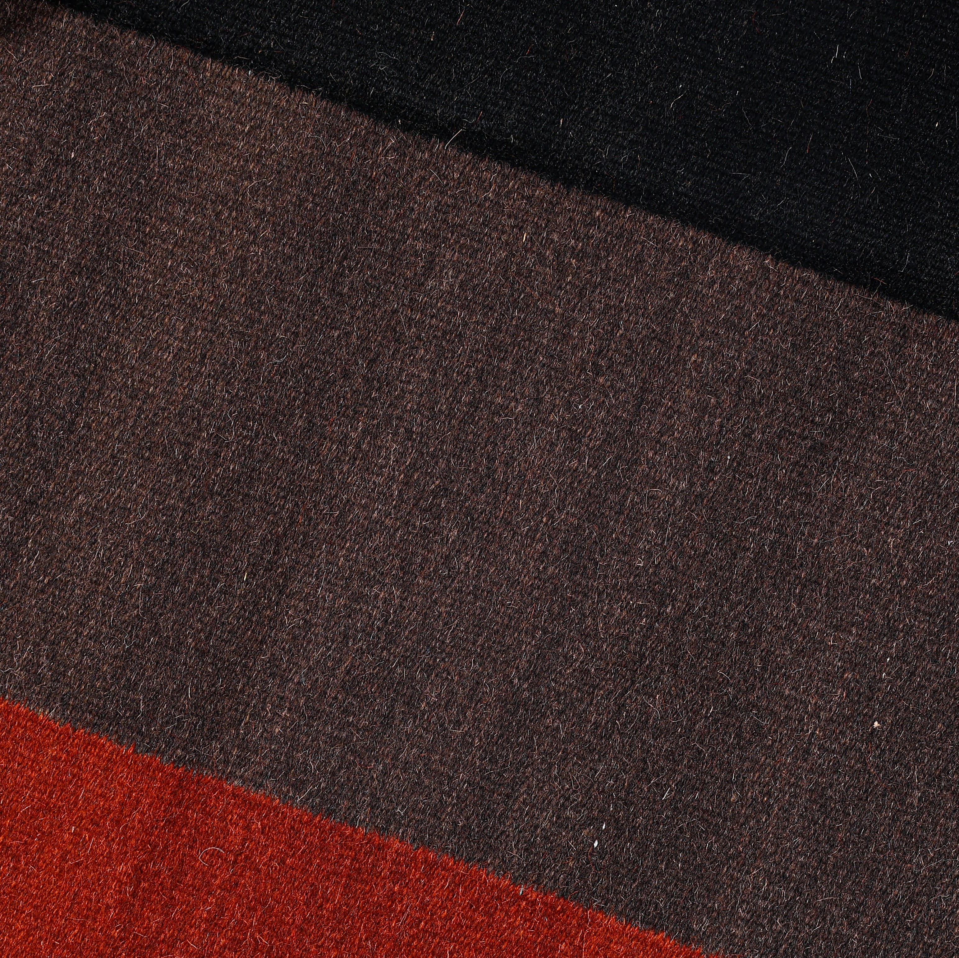 Handwoven Jawaja Wool Durrie – Multicoloured - Abstract Pattern – Natriel
