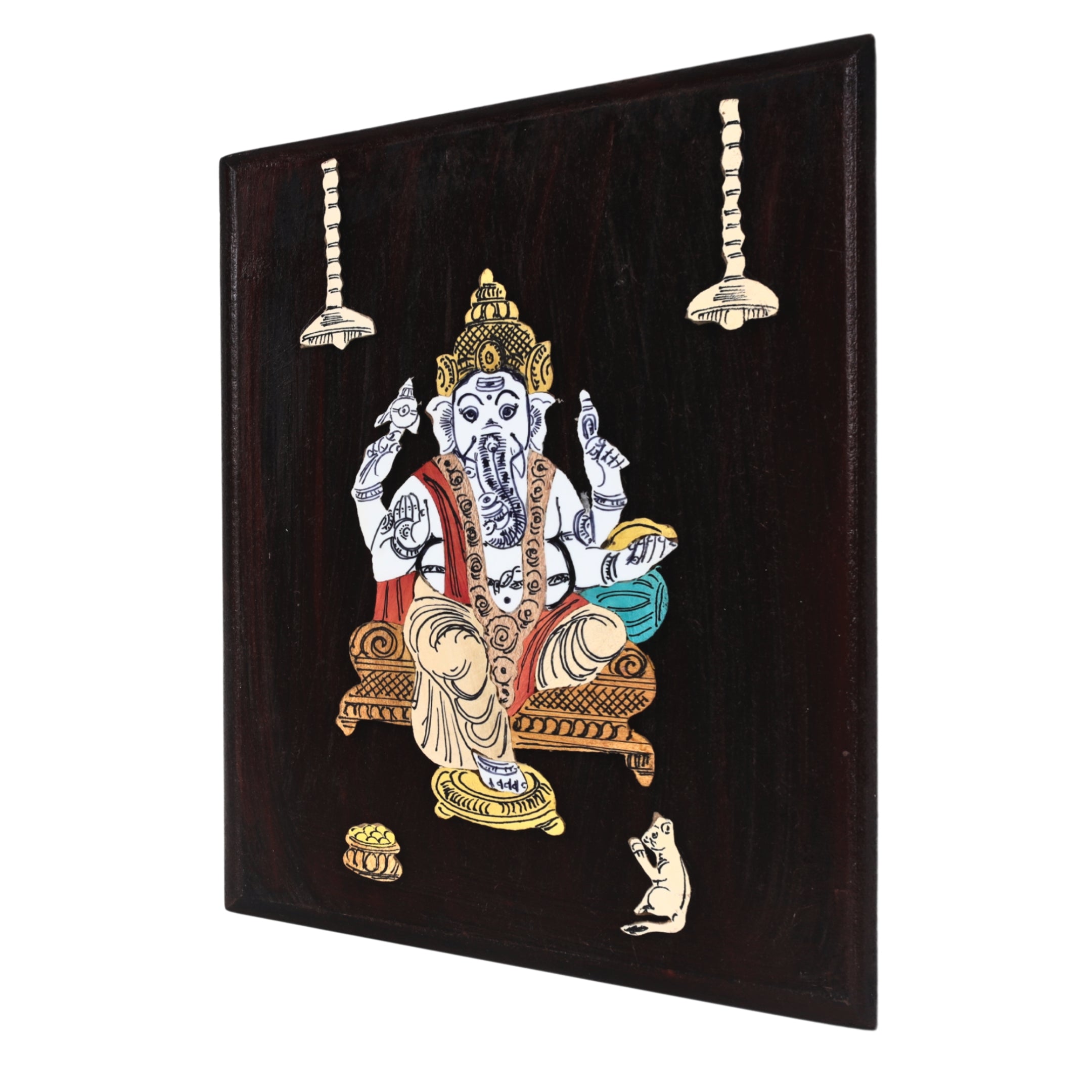 Natriel 3D Lord Ganesha Wall Decor