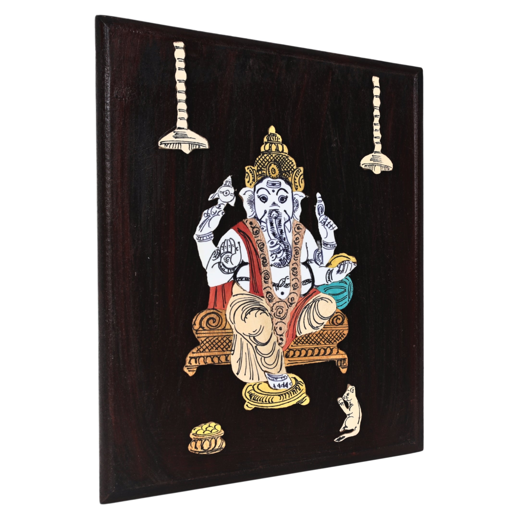 Natriel 3D Lord Ganesha Wall Decor