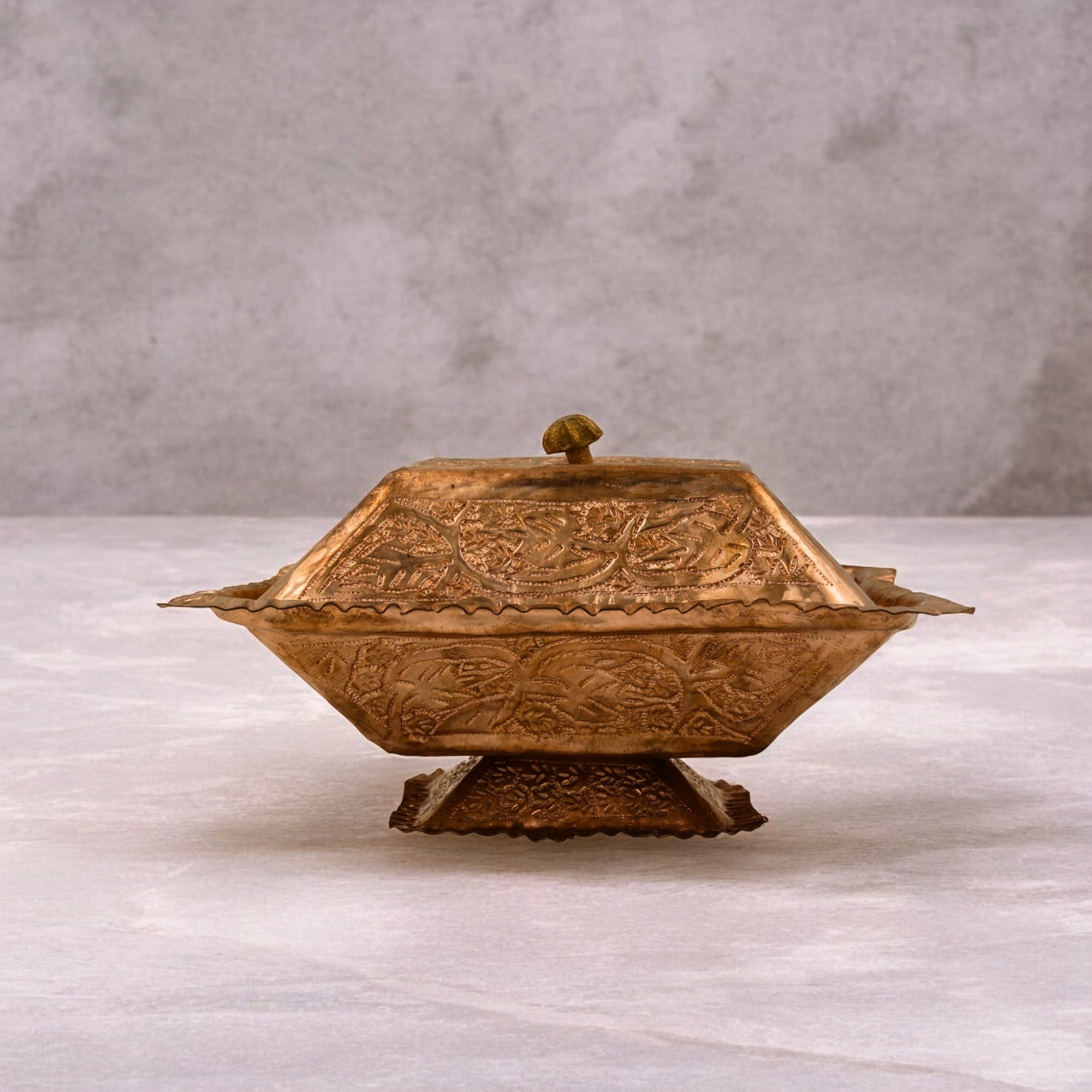 Natriel Kashmiri Copper Butter Box 
