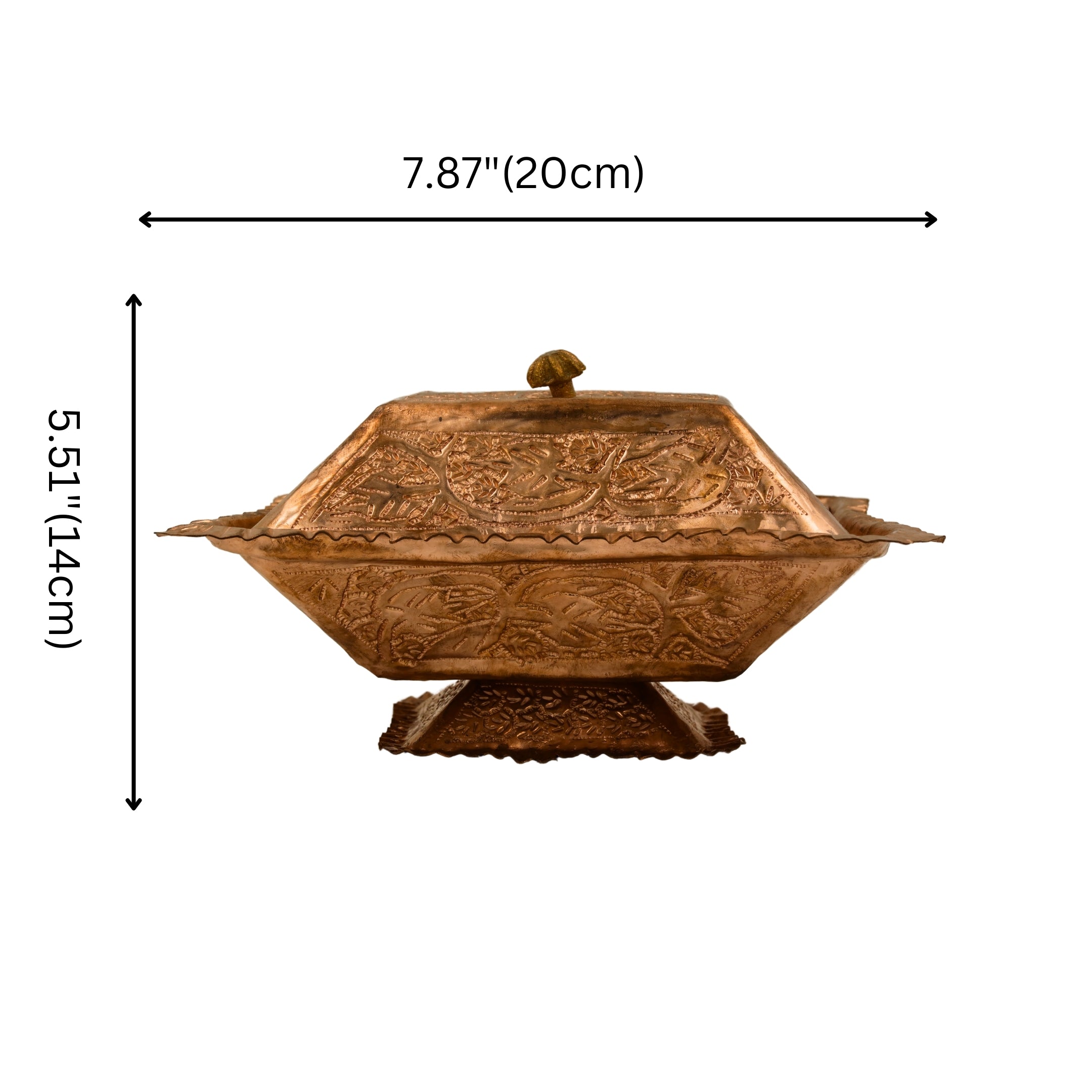 Natriel Kashmiri Copper Butter Box