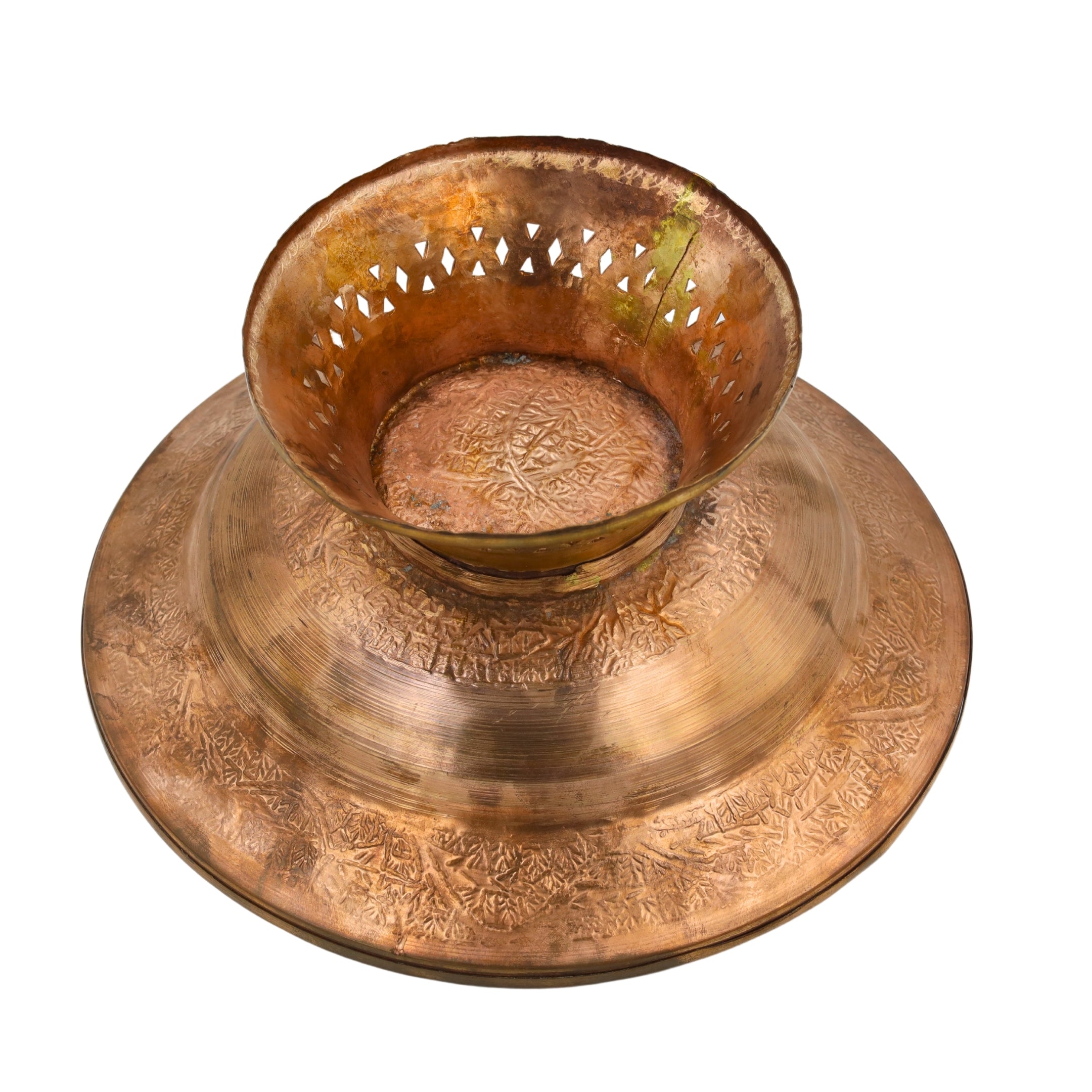 Natriel Kashmiri Copper Etched Bowl 435
