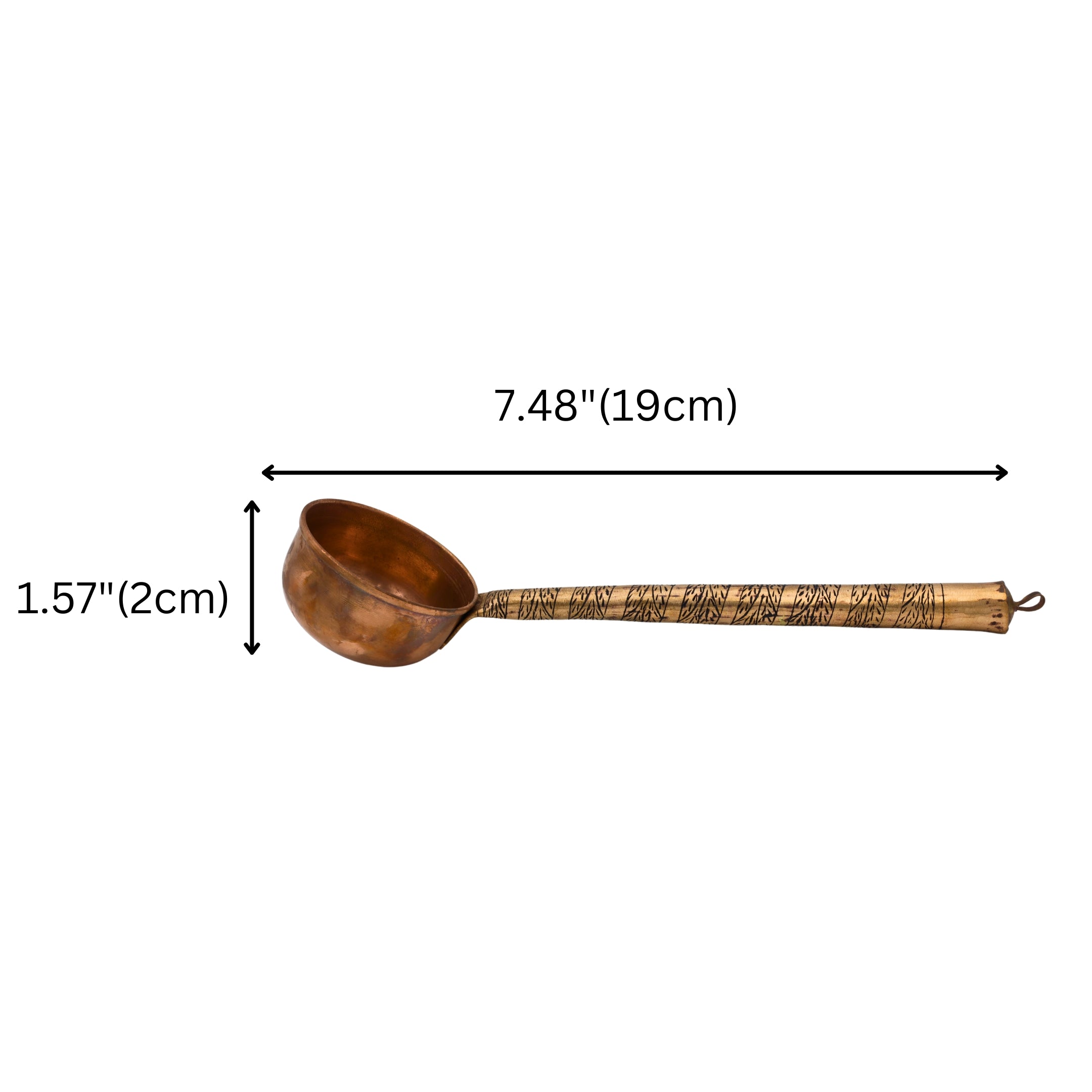 Natriel Kashmiri Copper Serving Spoon