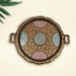 Natriel Kashmiri Papier Mache Round Tray