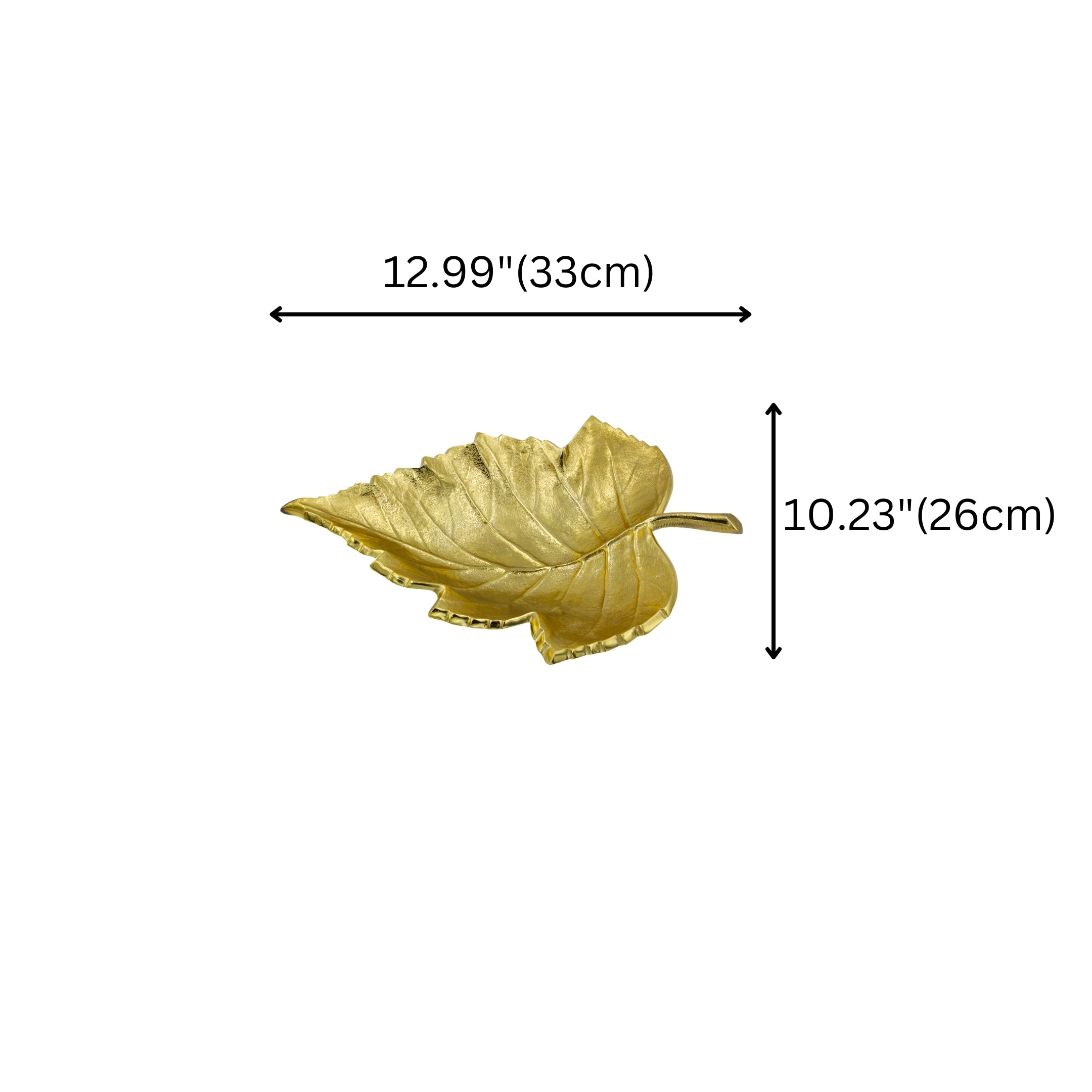 Natriel Leaf Decorative Platter
