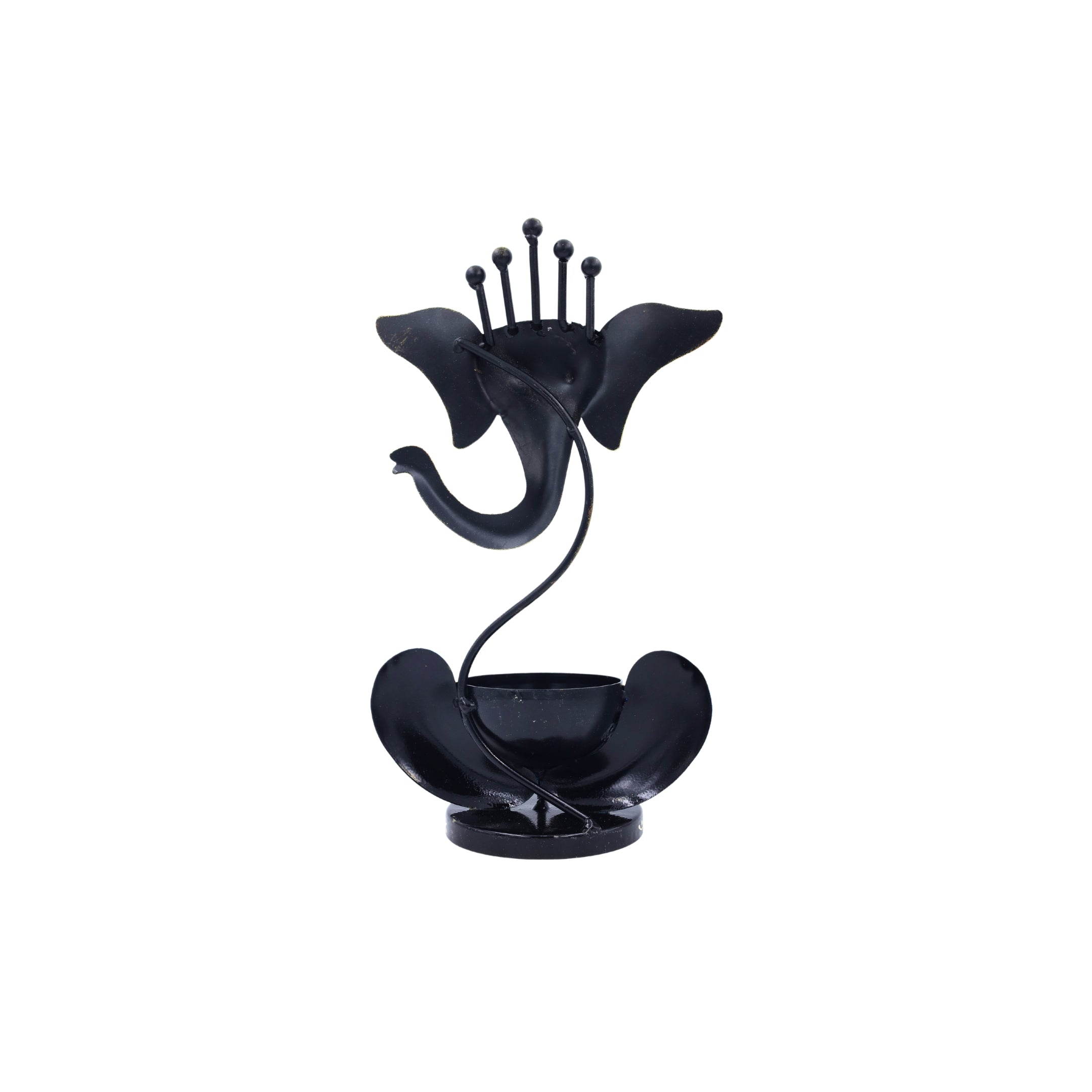 Natriel Lord Ganesha Design T-Light Holder