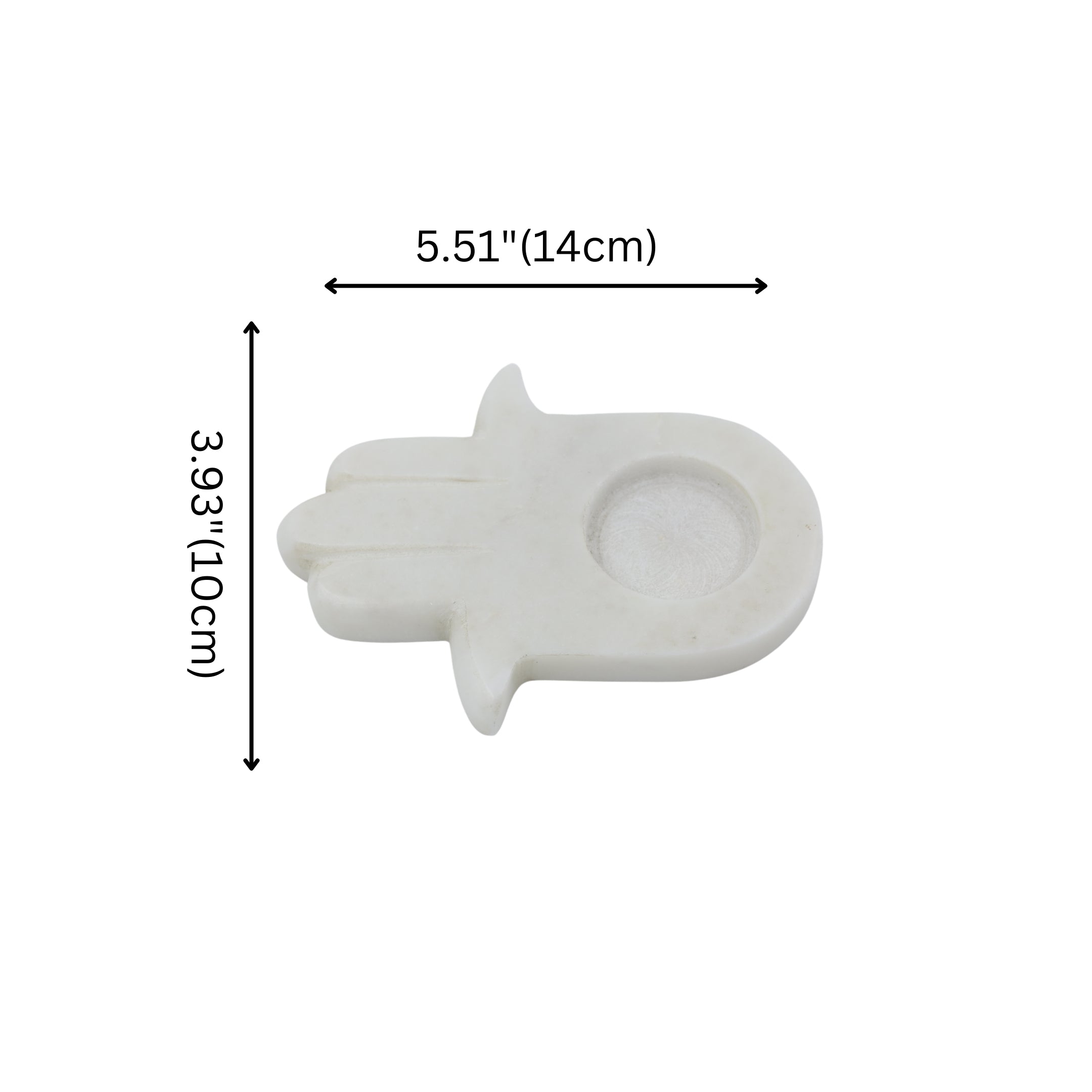 Natriel Marble T-Light Candle Holder