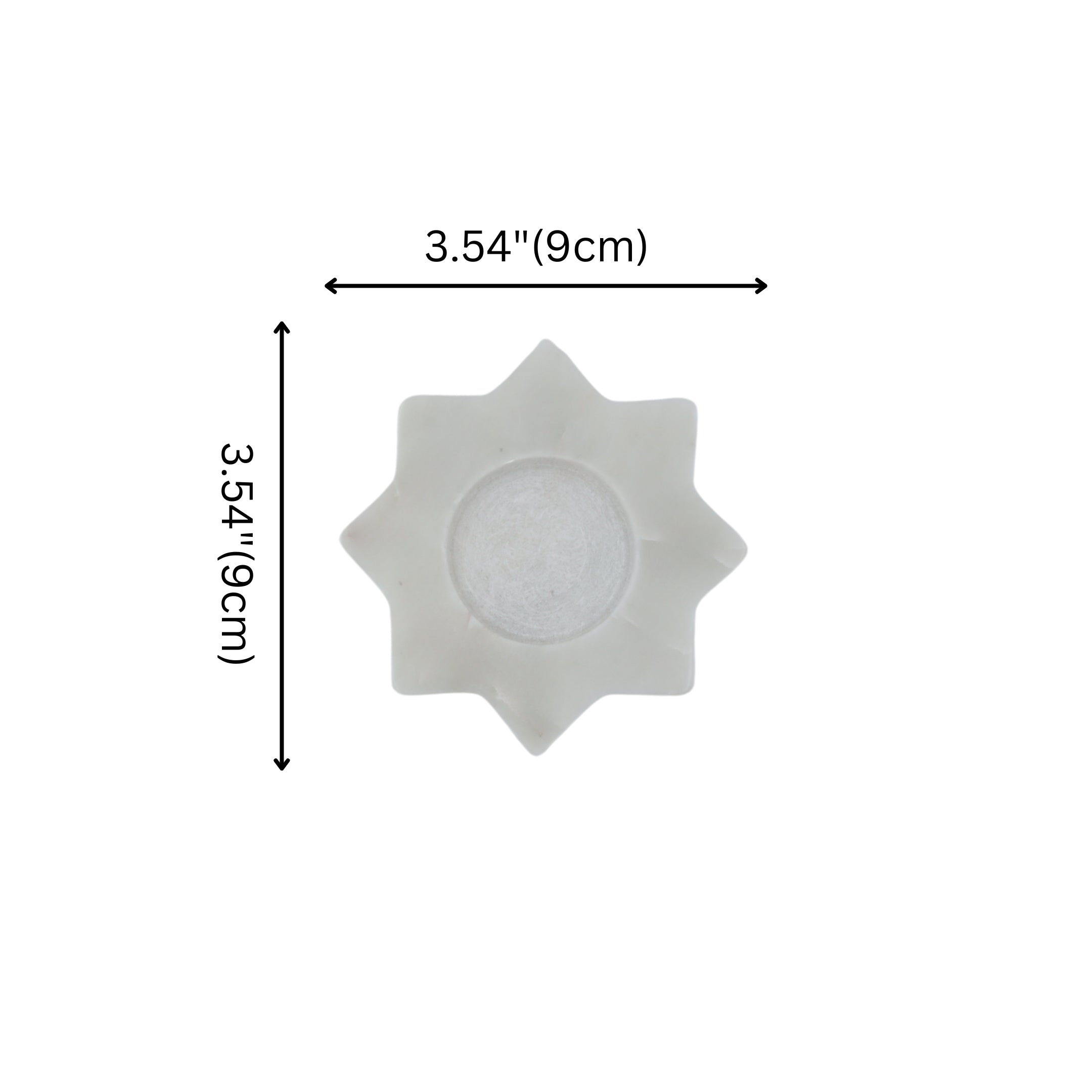 Natriel Marble T-Light Candle Holder 