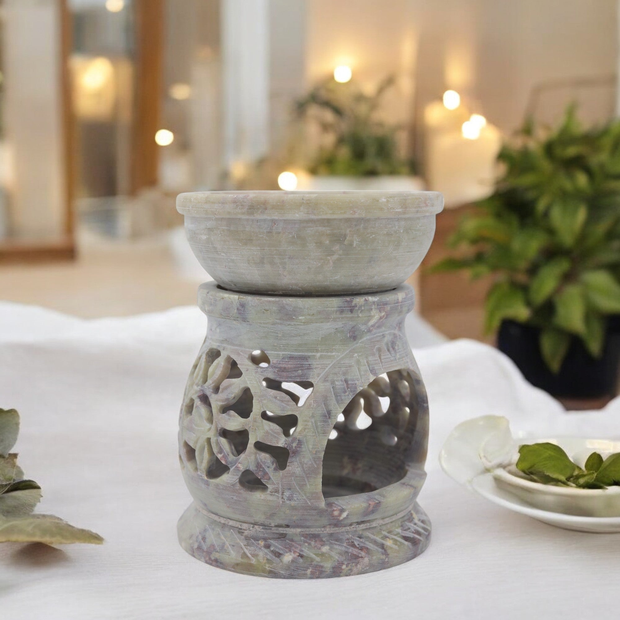 Natriel Soapston Candle Holder 