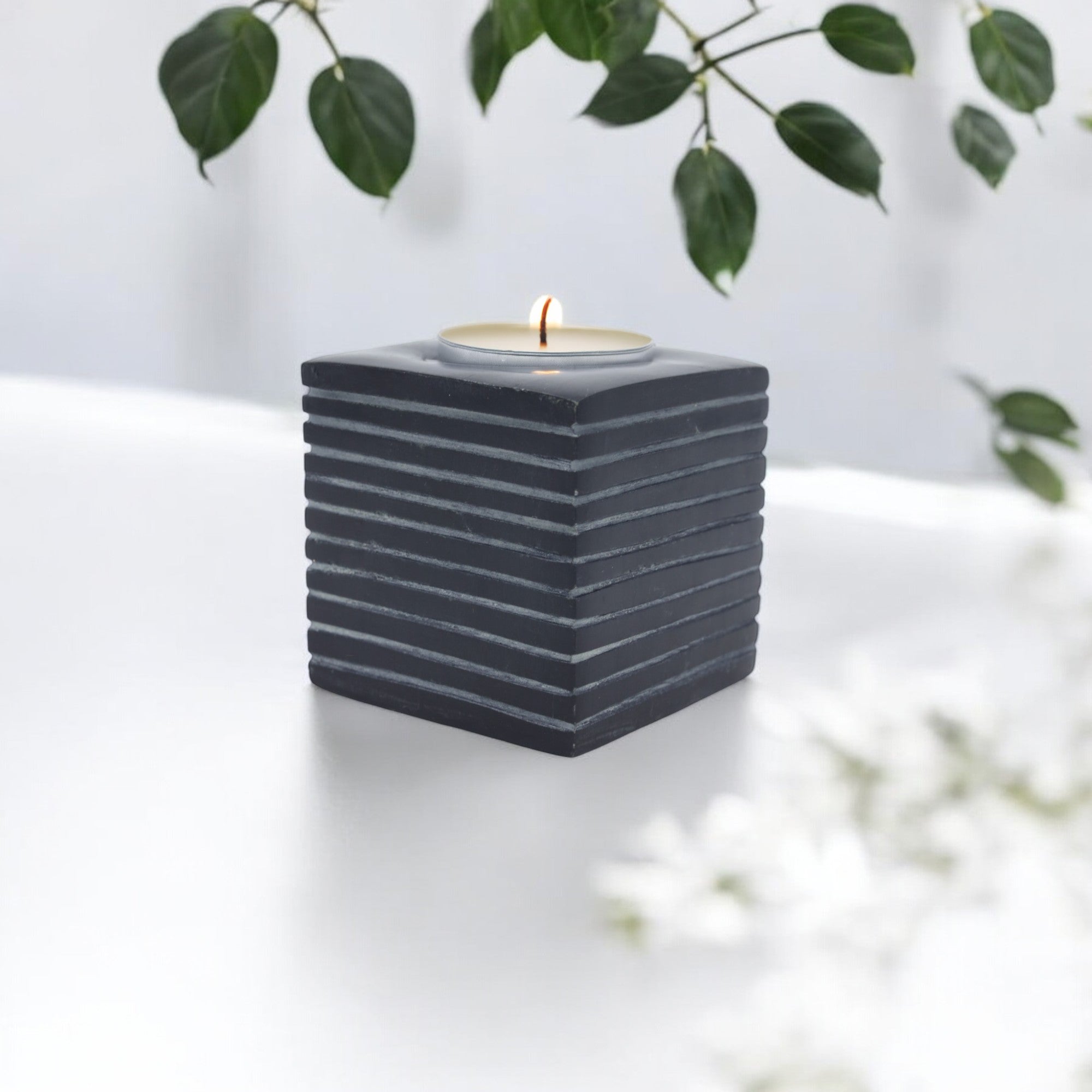 Natriel Soapston Candle Holder 