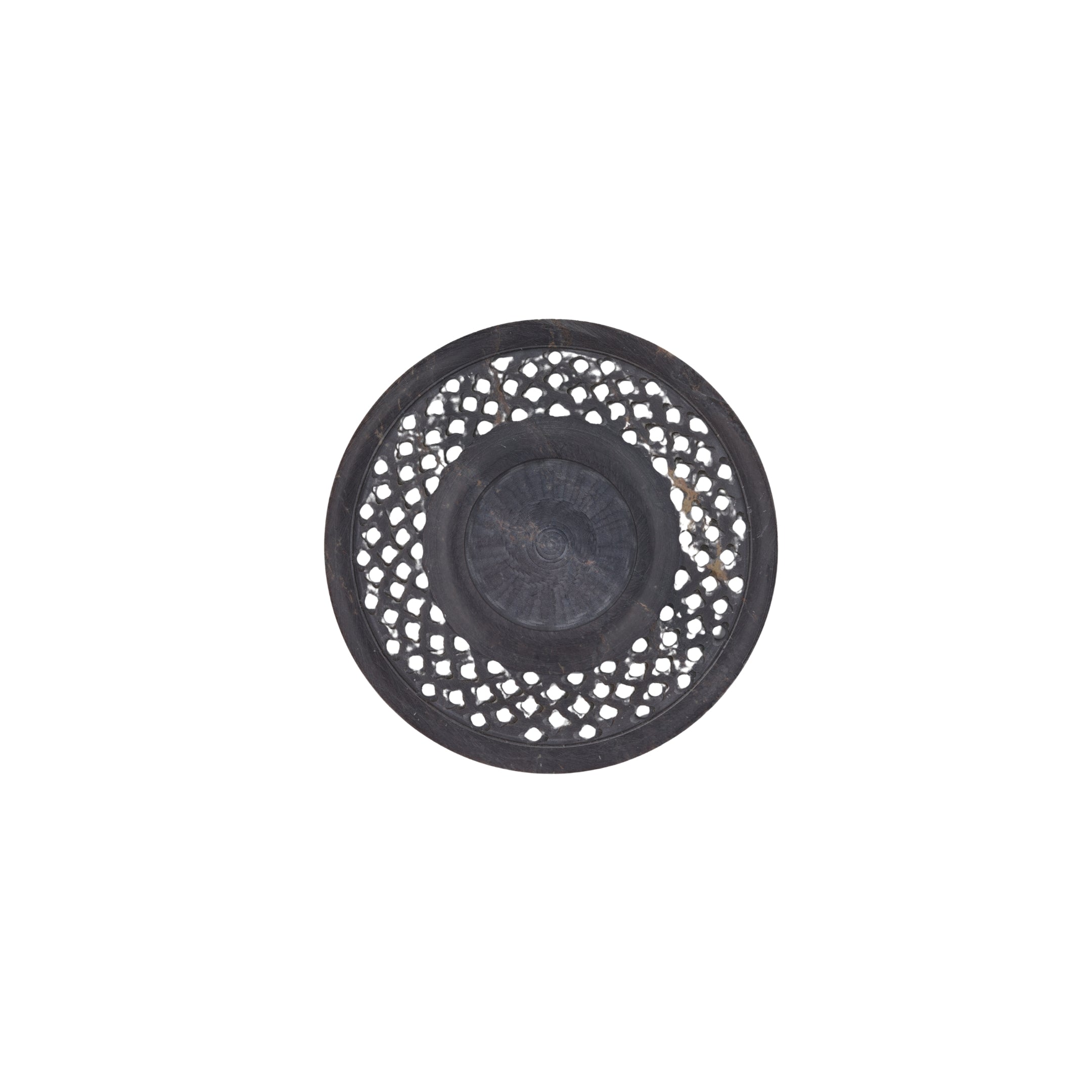 Natriel Soapstone Candle Plate 