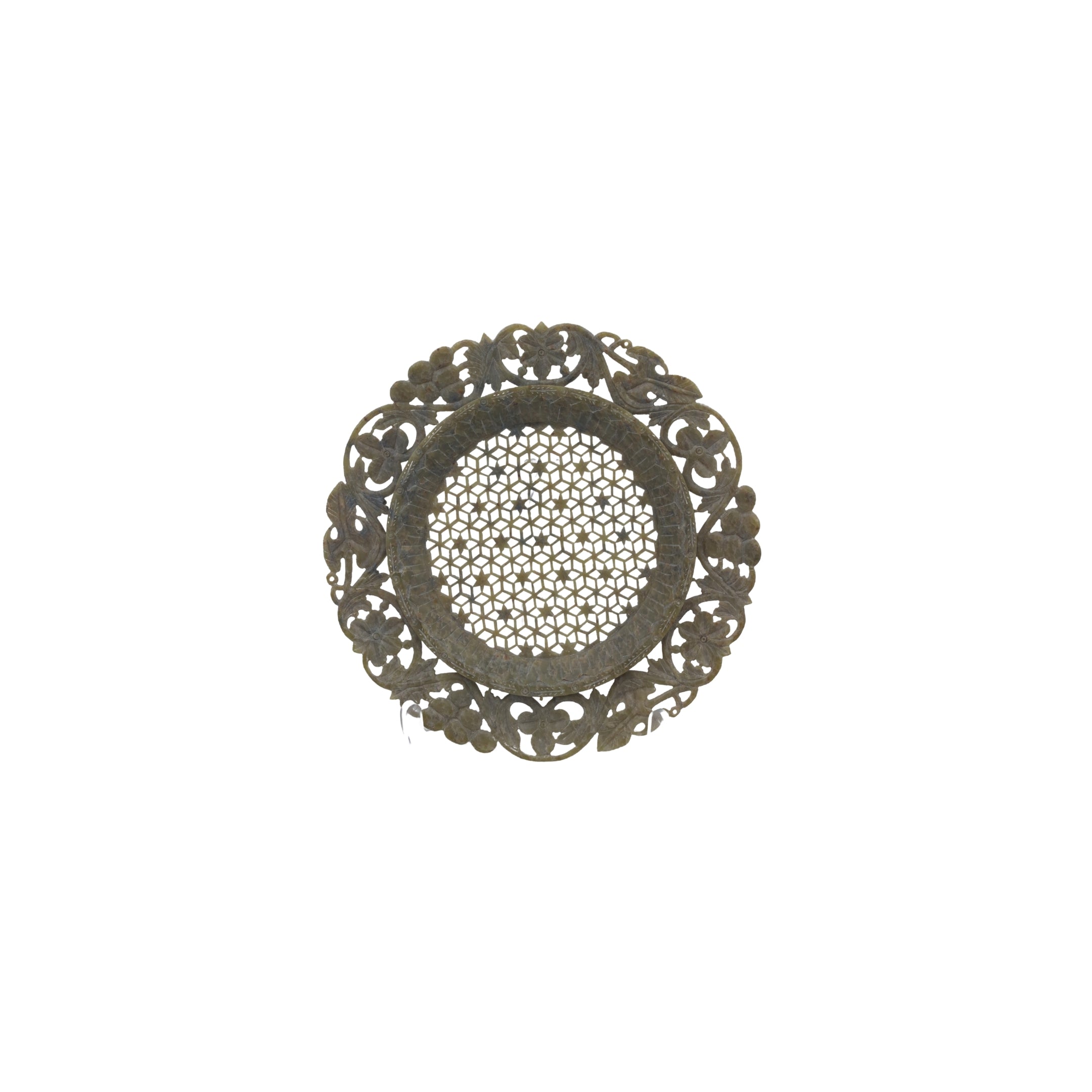 Natriel Soapstone Decorative Plate 