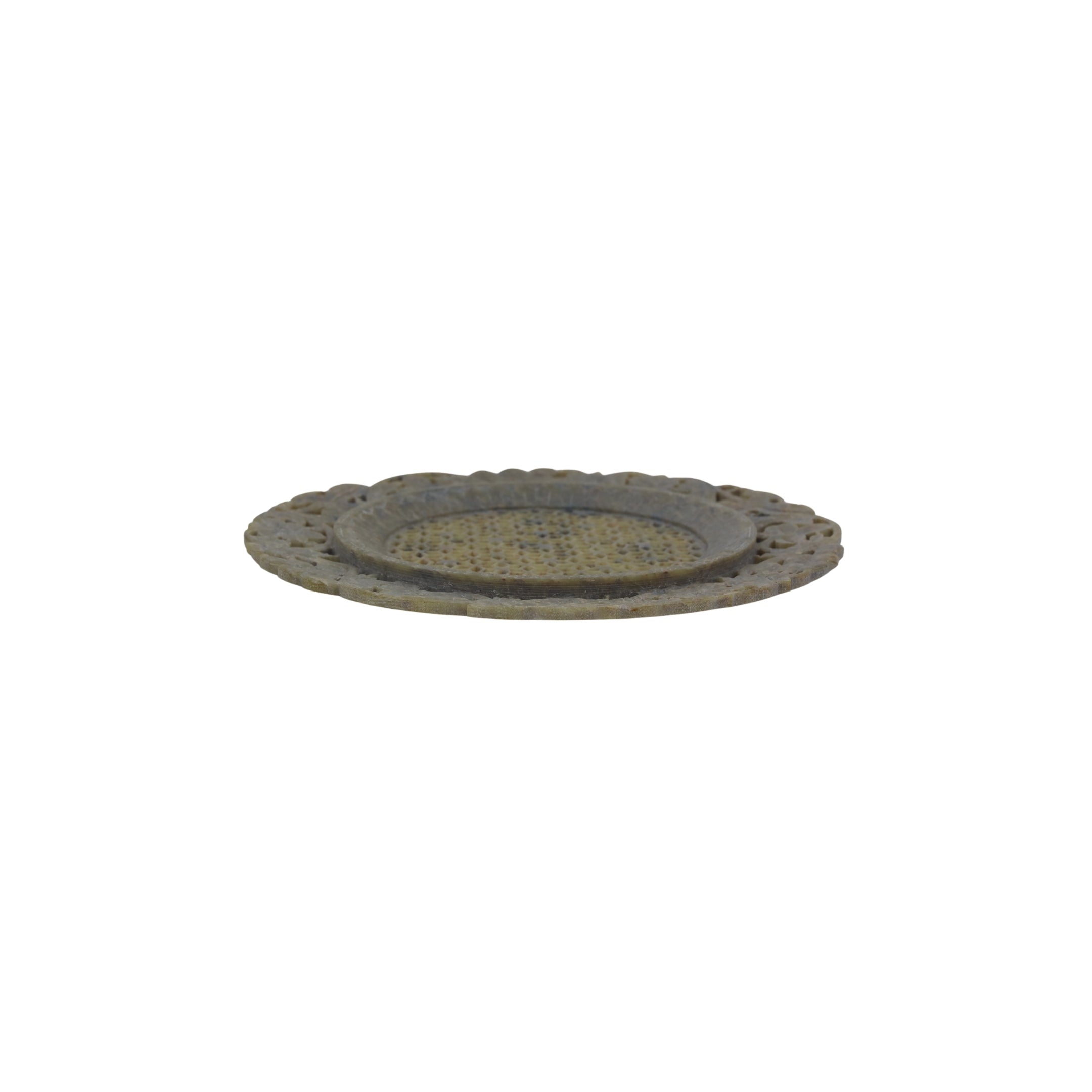 Natriel Soapstone Decorative Plate 
