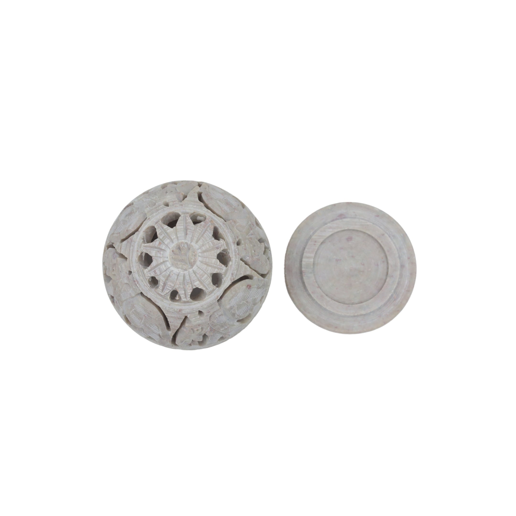 Natriel Soapstone T-light Candle Holder