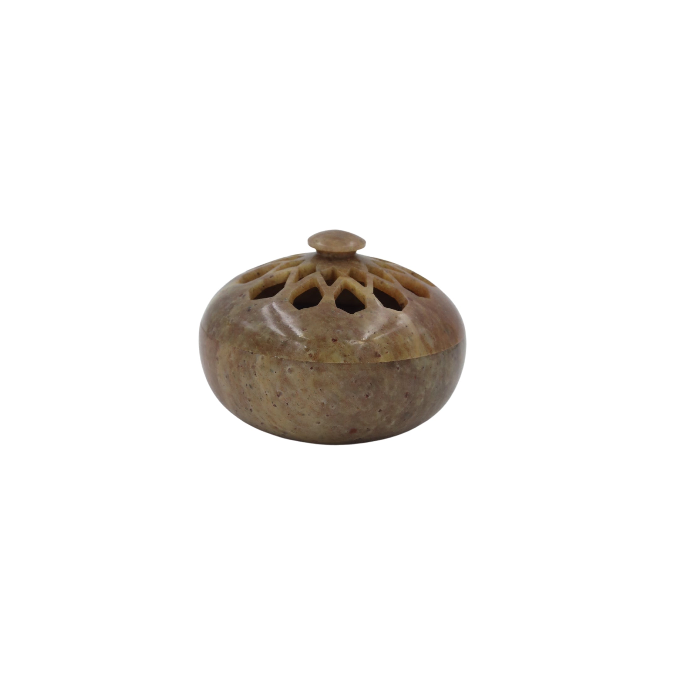 Natriel Soapstone T-light Candle Holderr