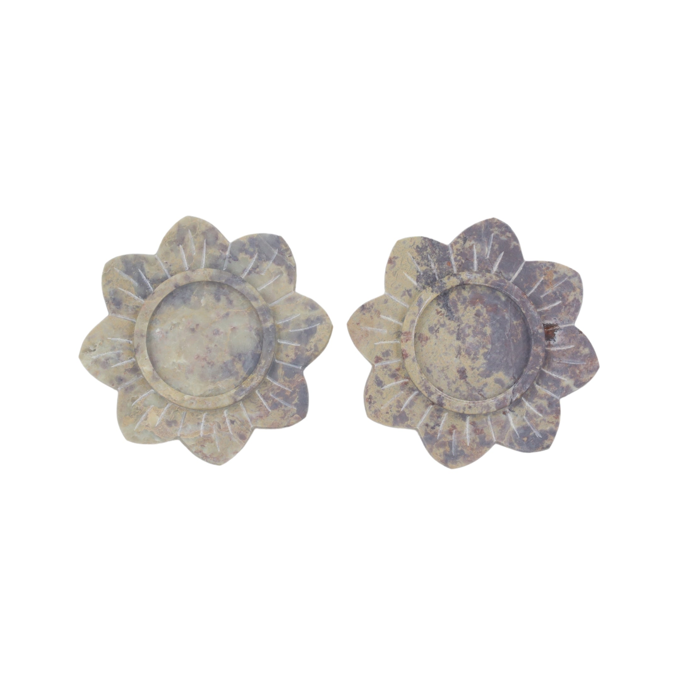 Natriel Soapstone T-light Candles Holder 