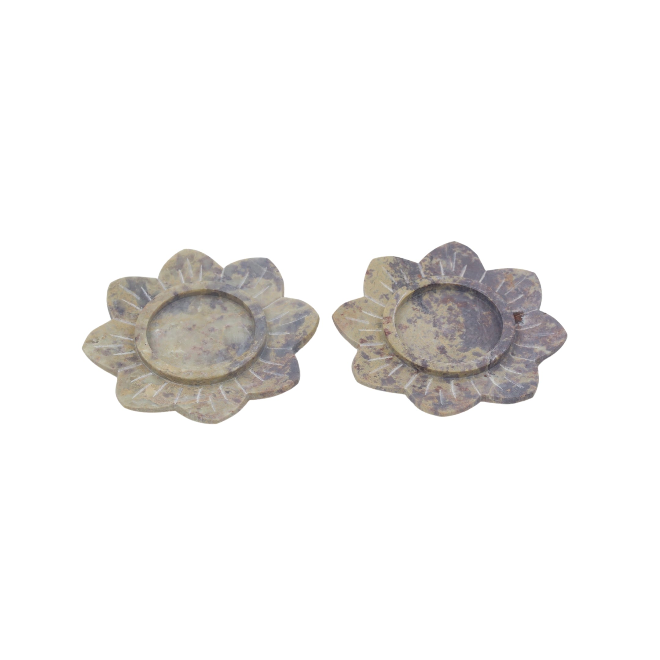 Natriel Soapstone T-light Candles Holder 