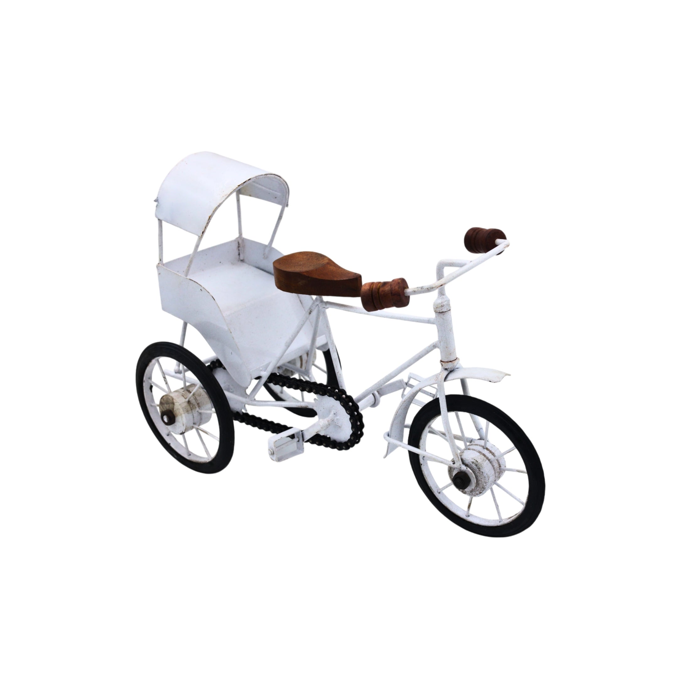 Natriel Vintage Cycle Rickshaw Showpiece