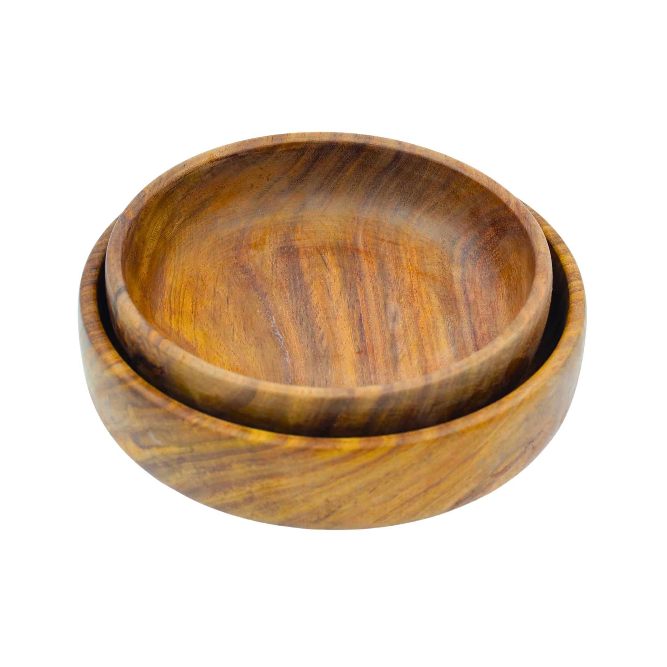 Natriel Wooden Bowls Set of 2