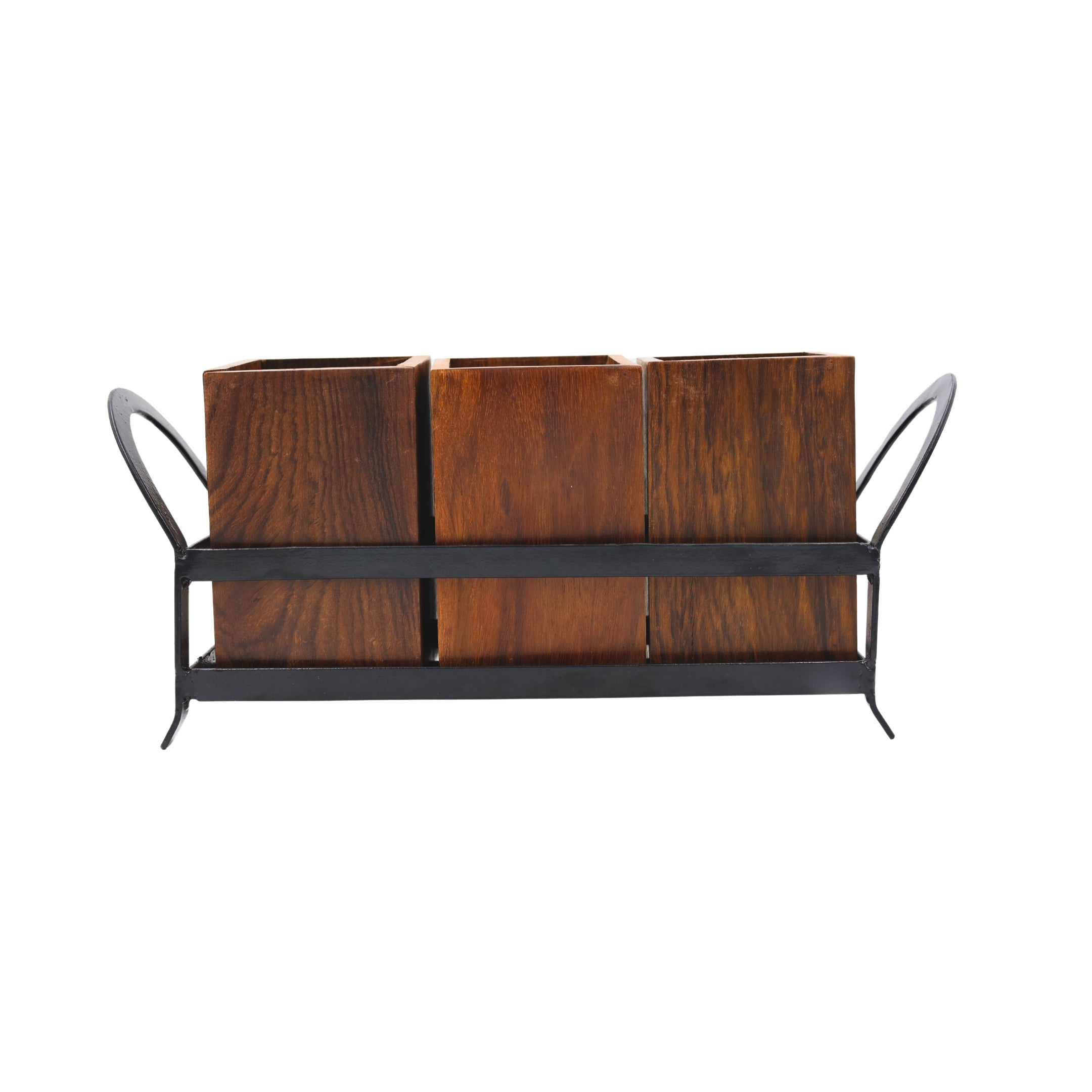Natriel Wooden Cutlery Holder 
