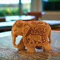 Wooden  handcrafted  Elephant Statue
