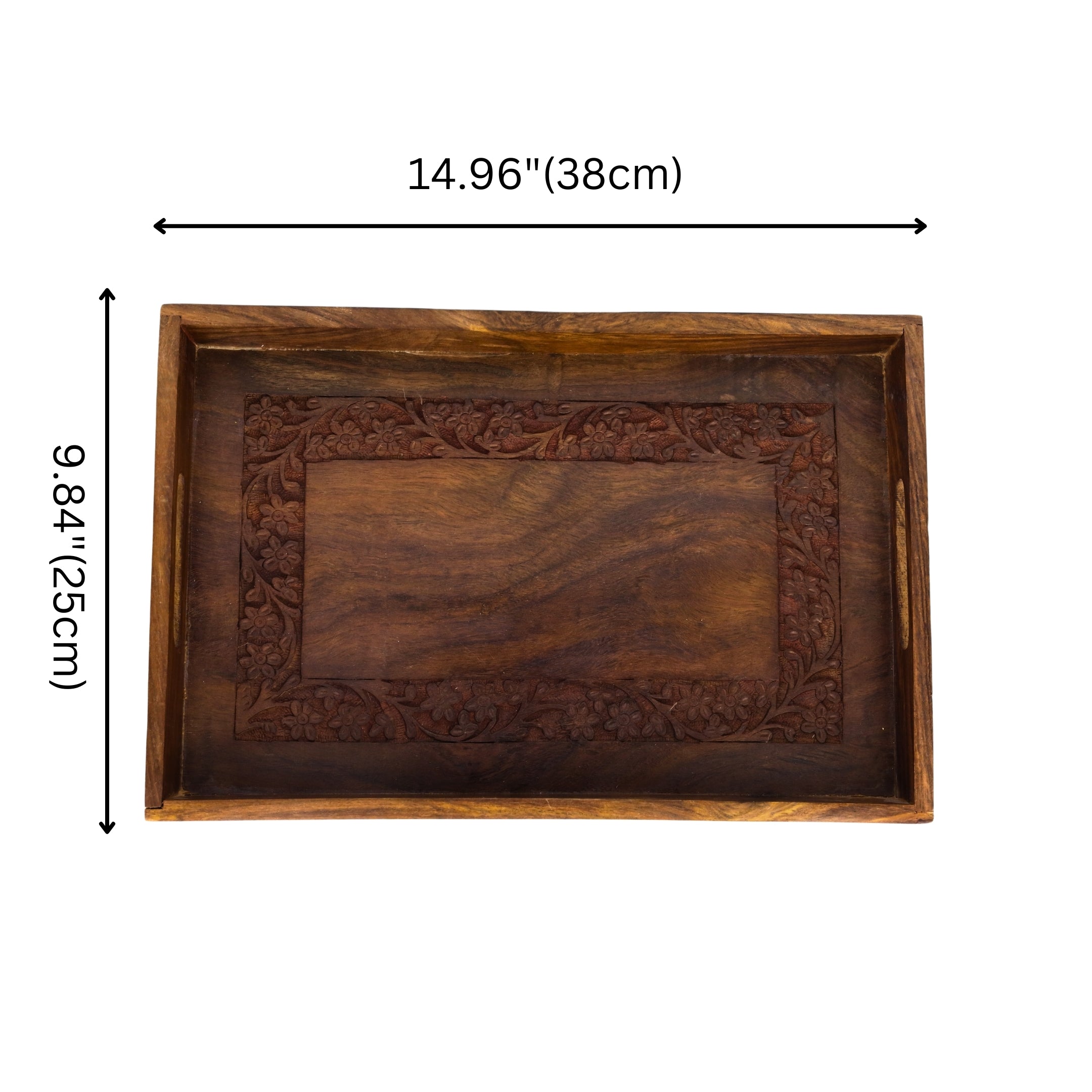 Natriel Wooden Engraved Tray 