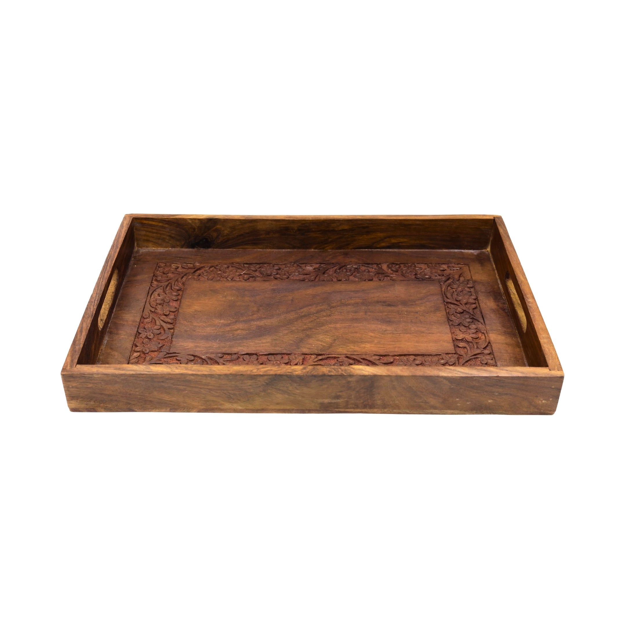Natriel Wooden Engraved Tray 