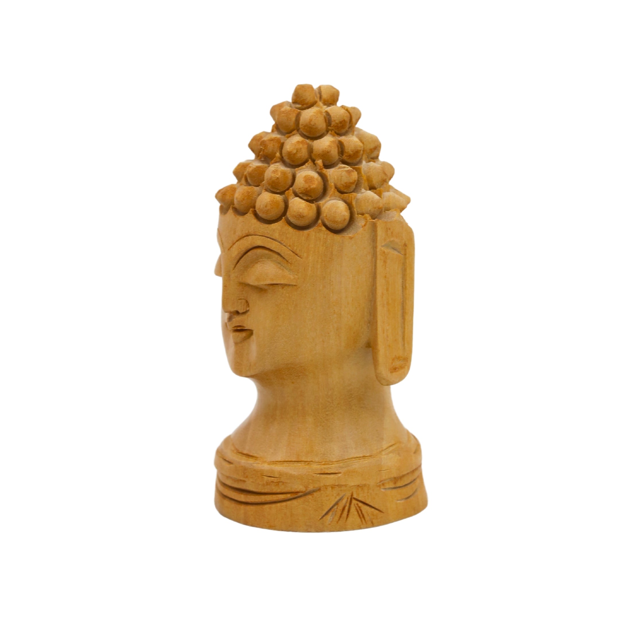 Natriel Wooden Idol of Lord Buddha
