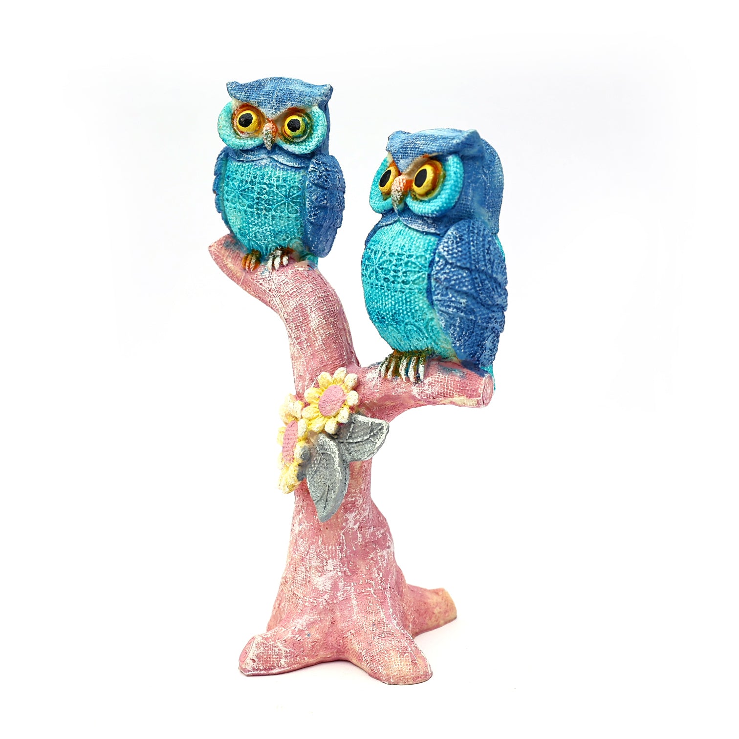 Owl Couple on a tree branch