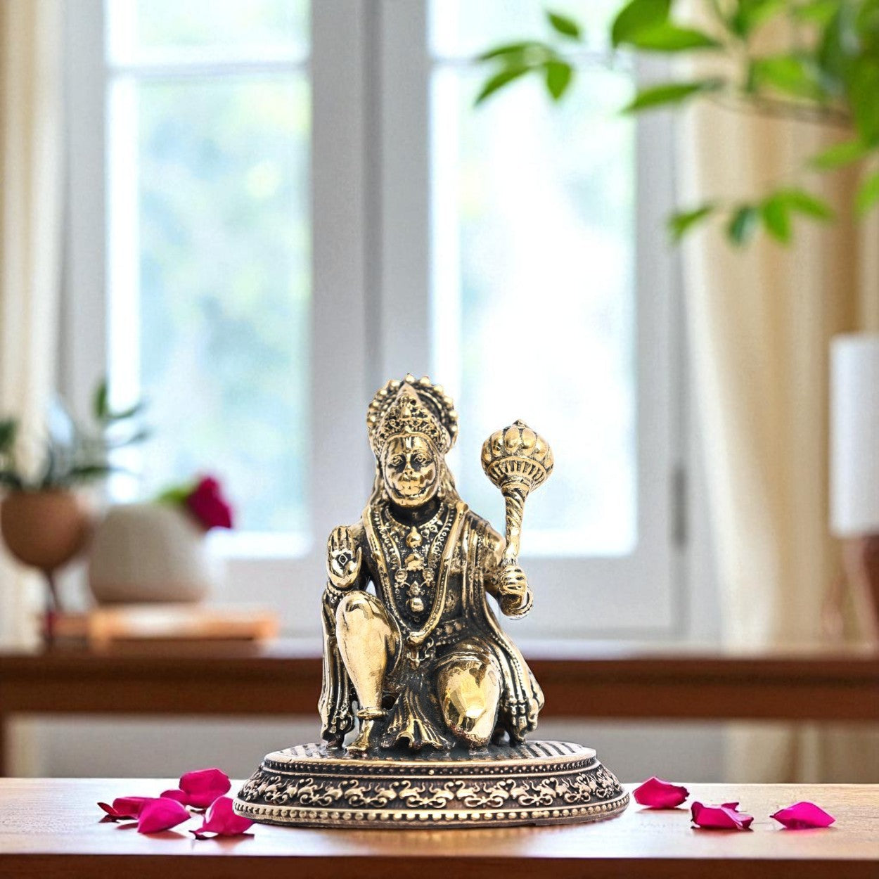 Pure Brass Hanuman idol 