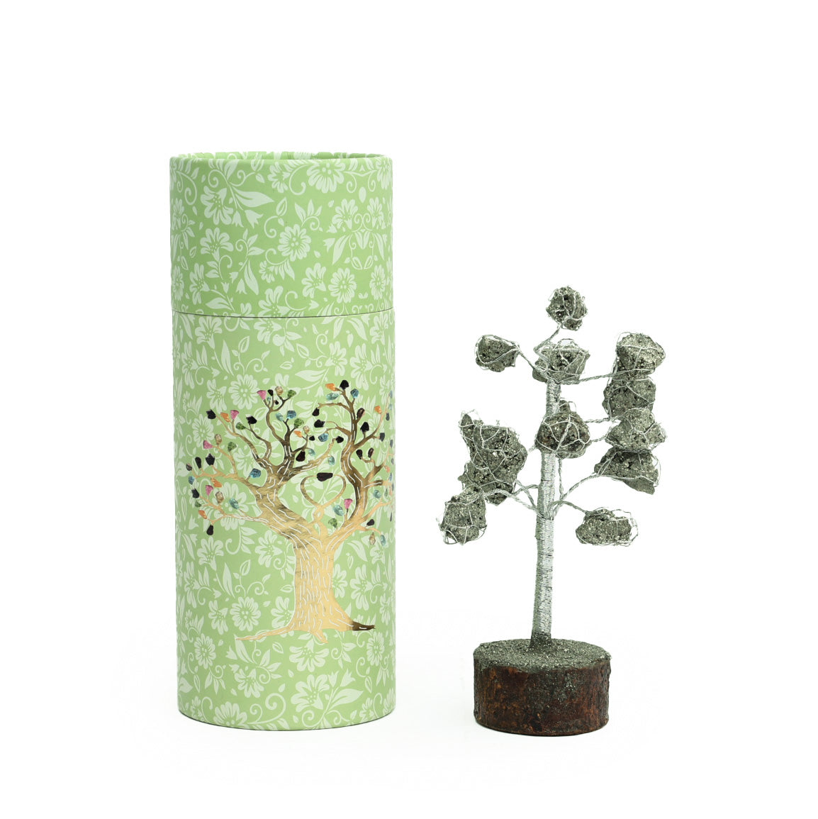 Pyrite Handcrafted Gemstone Wish Tree