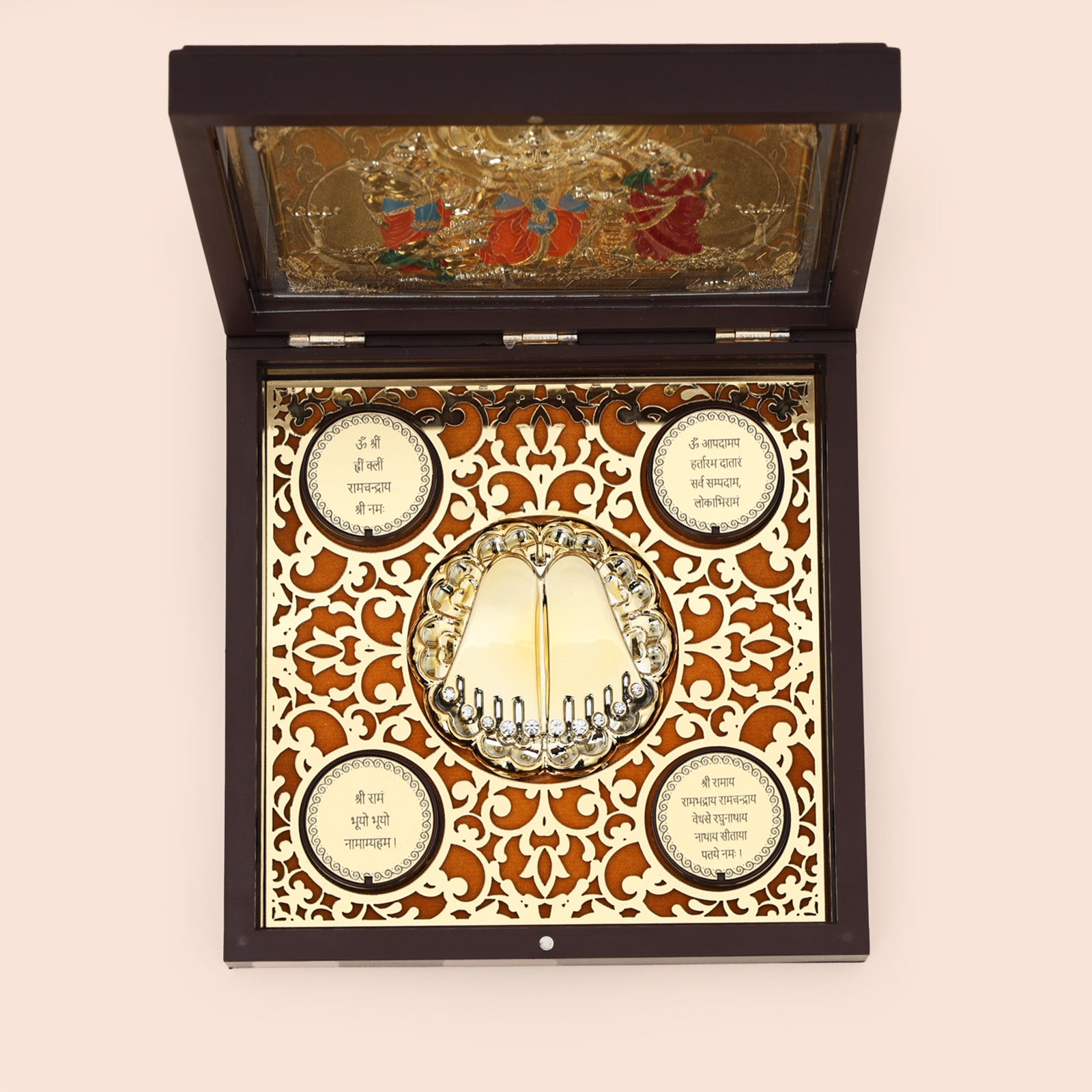 Ram Darbar Premium Pooja Gift Box/Pooja Peti 