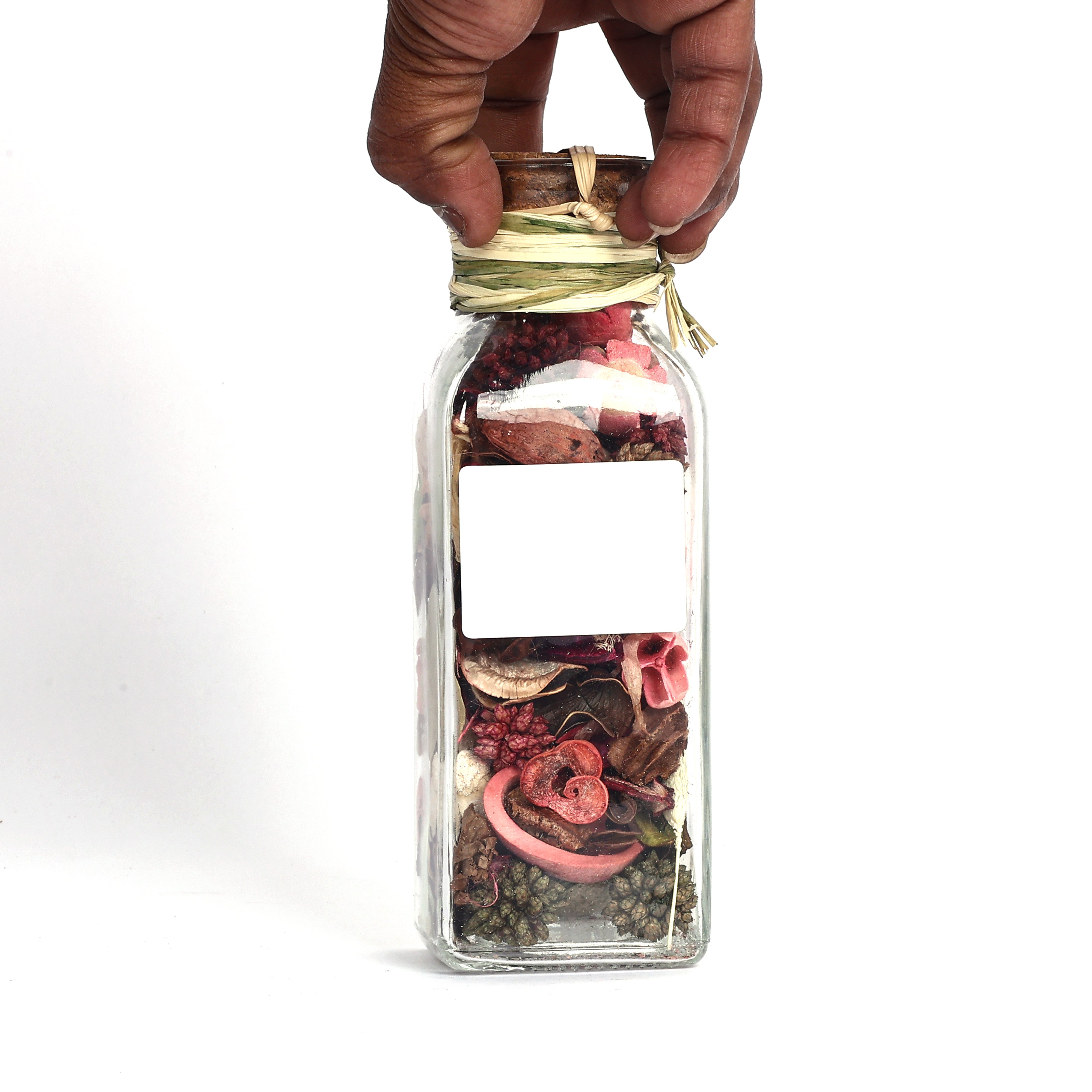 Rose Fragrance Potpourri Jar for Home Décor