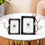 Silver Bird Aluminium photo frame (Set of 2)