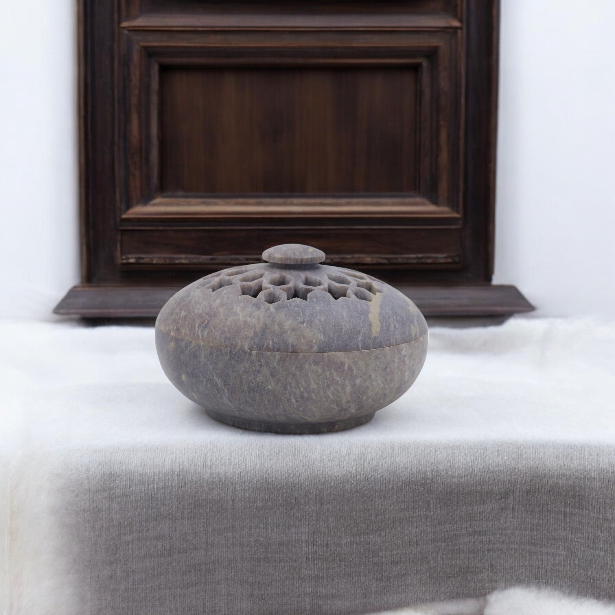 Soapstone Incense Burner