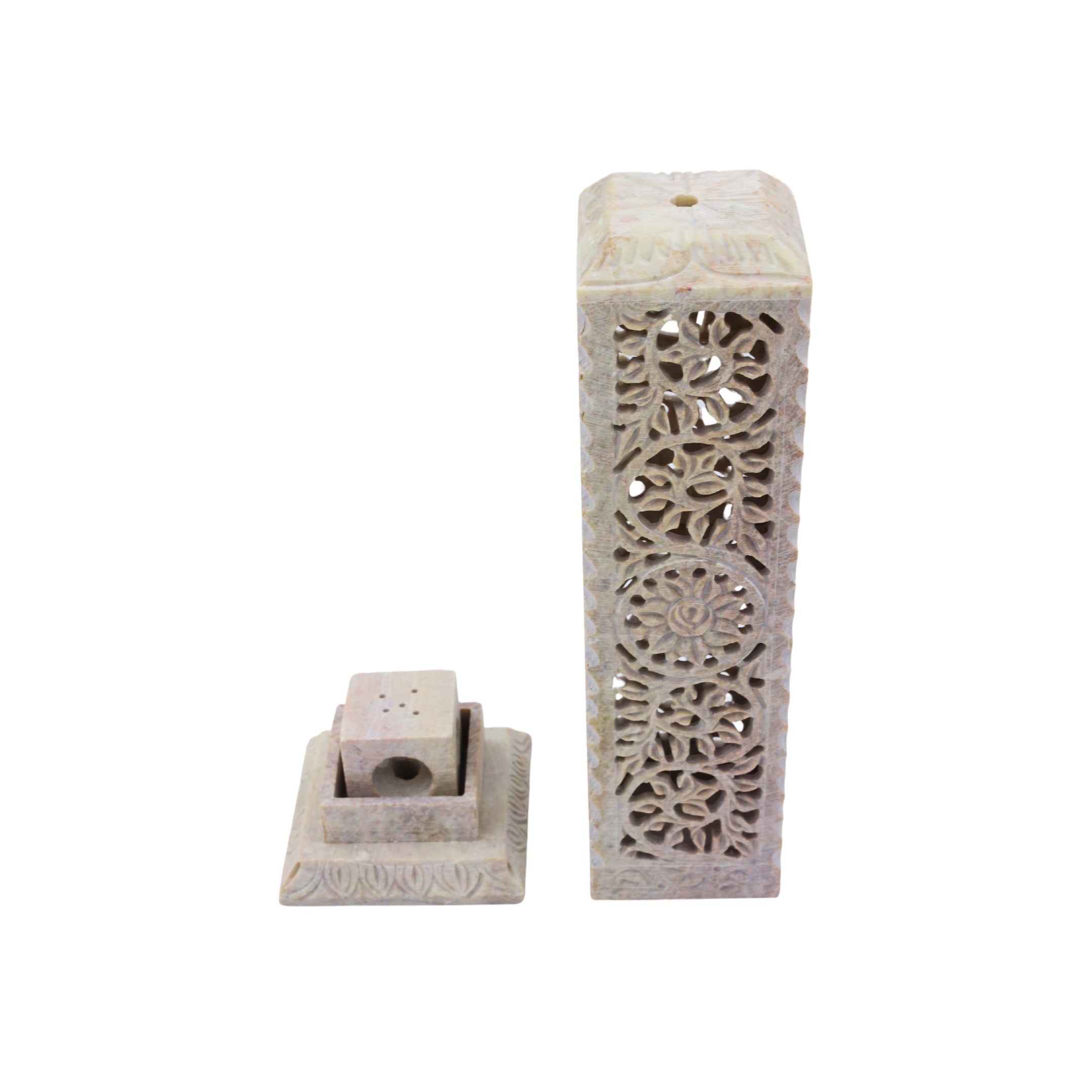 Soapstone Incense Stick/Candle Holder