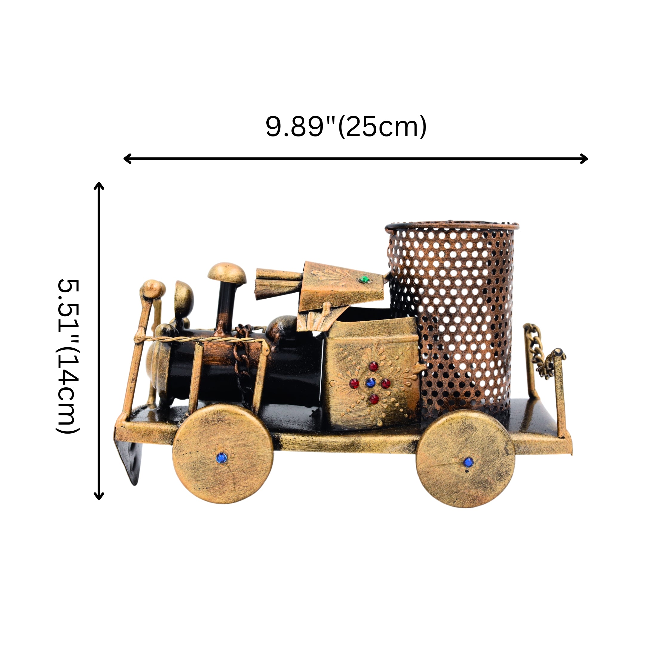 Vintage Engine Design Pen Holder