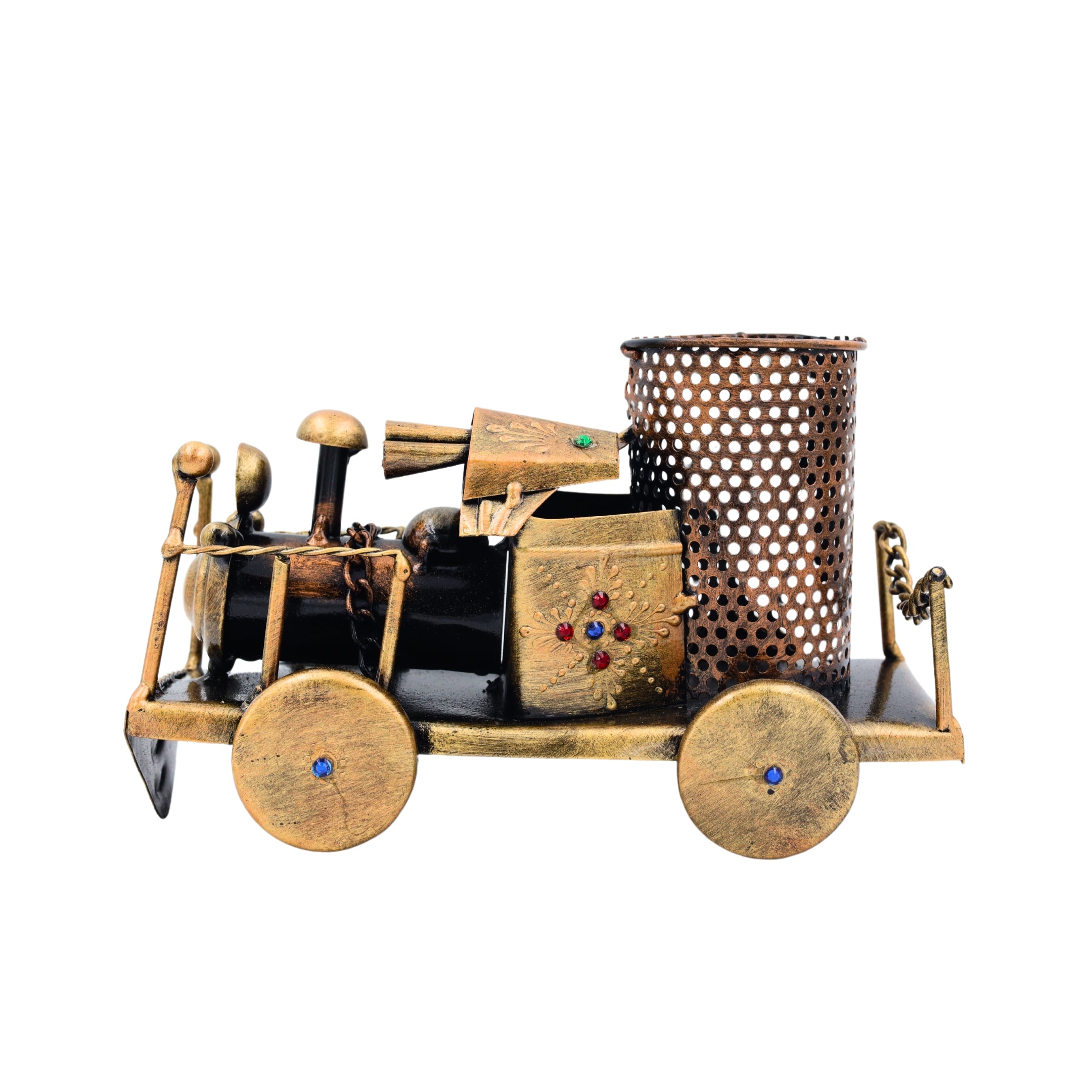 Vintage Engine Design Pen Holder