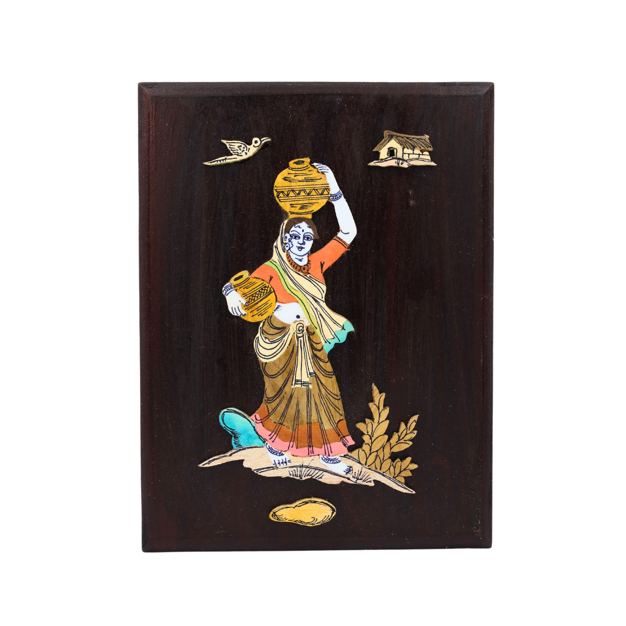 Woman Carrying Water Pots