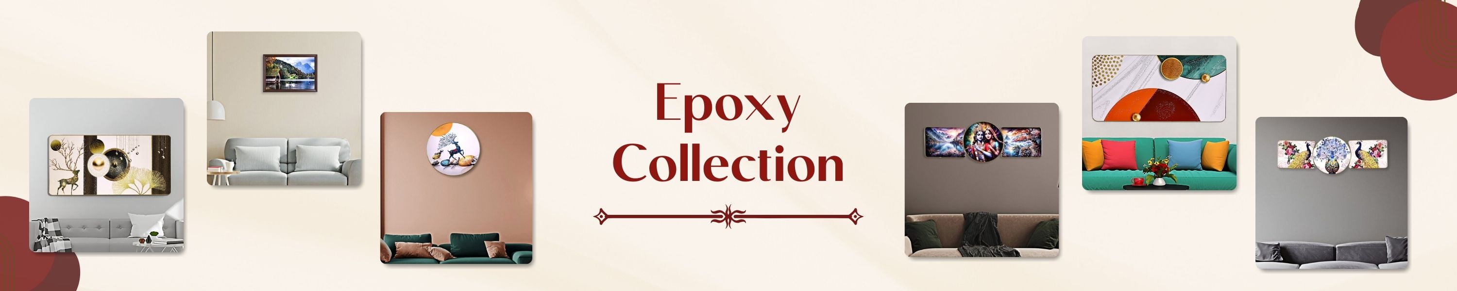 Epoxy paintings