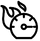 Icon of a speedometer with flames, indicating high speed or danger.